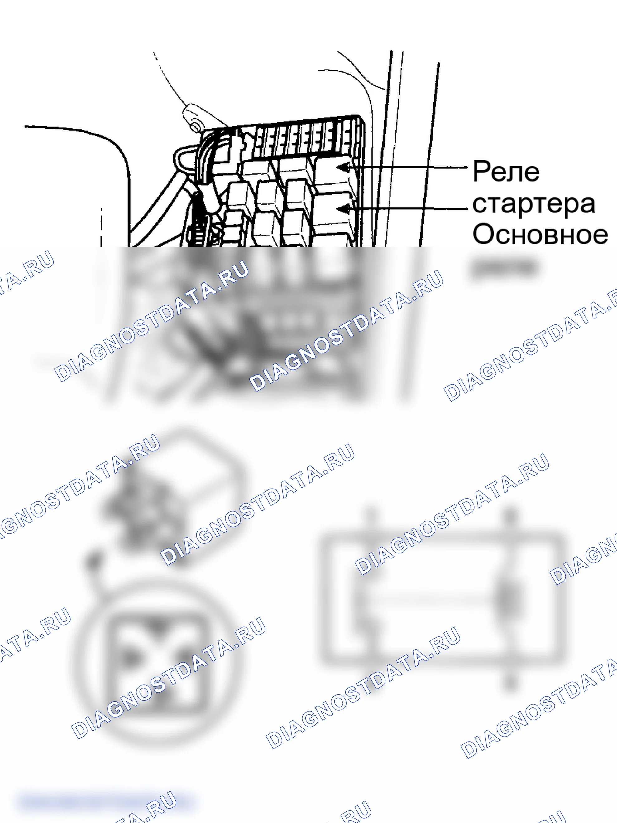 Рис. 8: ИСПЫТАНИЕ РЕЛЕ ПИТАНИЯ (ТИП C). Hyundai Elantra III рестайлинг
