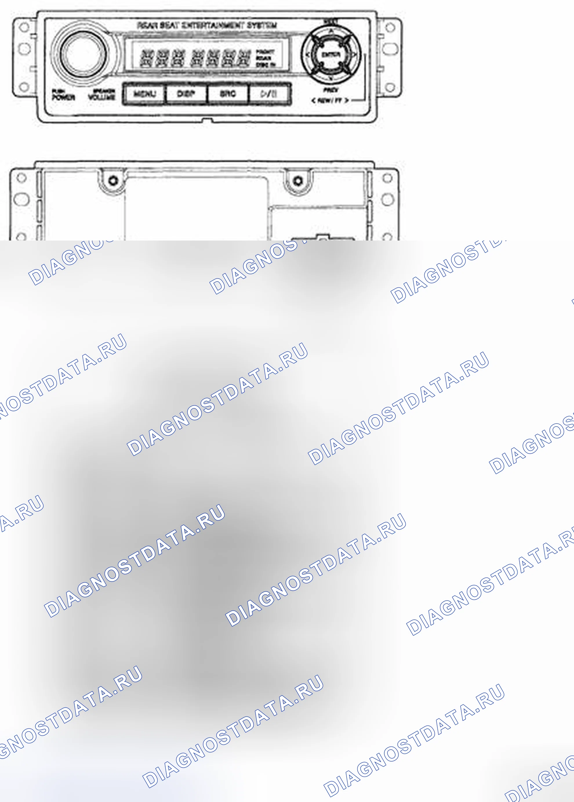 Рис. 48: Блок RSE TRIMPLATE. Hyundai Santa Fe II