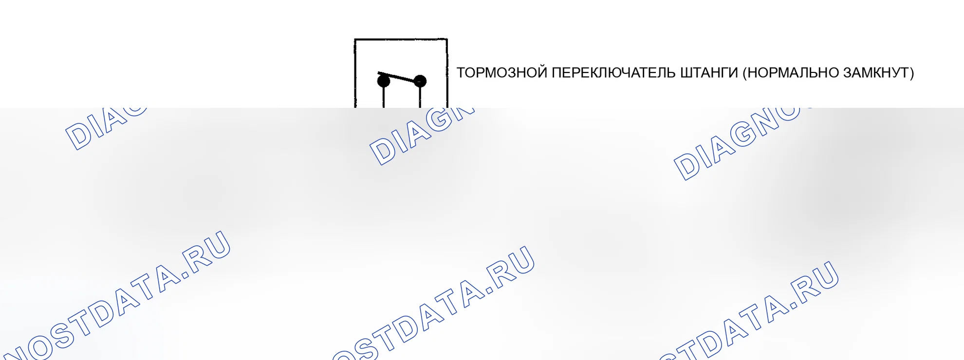 Рис. 188: Код P0703, Принципиальная схема (серия 4.3L S и T) Предоставлено General Motors Corp.. GMC Yukon I