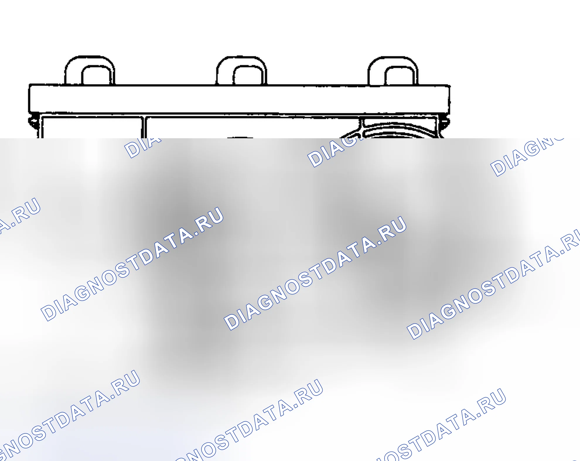 Рис. 4: КАБЕЛЬ УПРАВЛЕНИЯ ТЕМПЕРАТУРОЙ. Subaru Impreza GC/GF