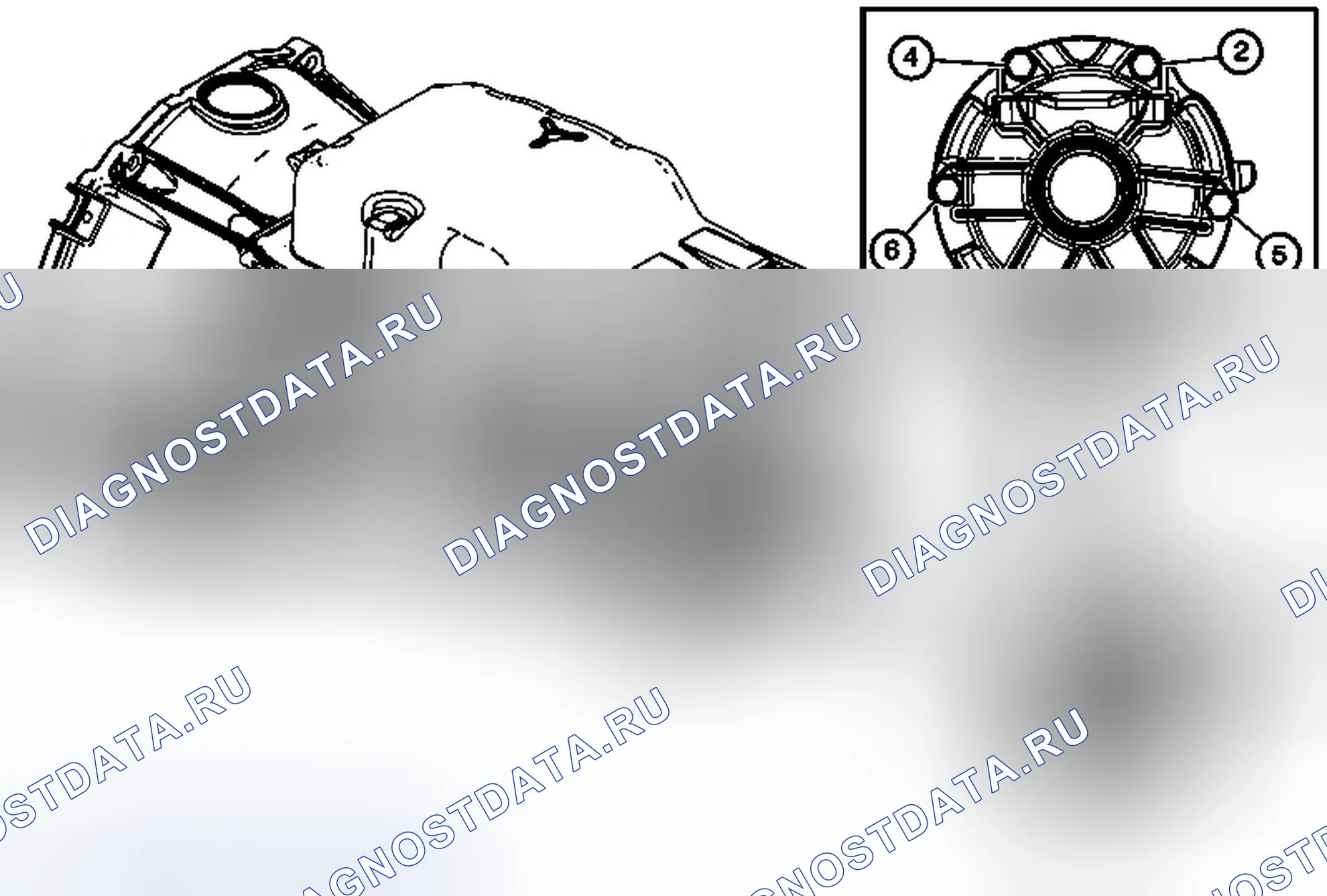 Рис. 240: Установка удлинителя корпуса (6L80). Chevrolet Camaro V