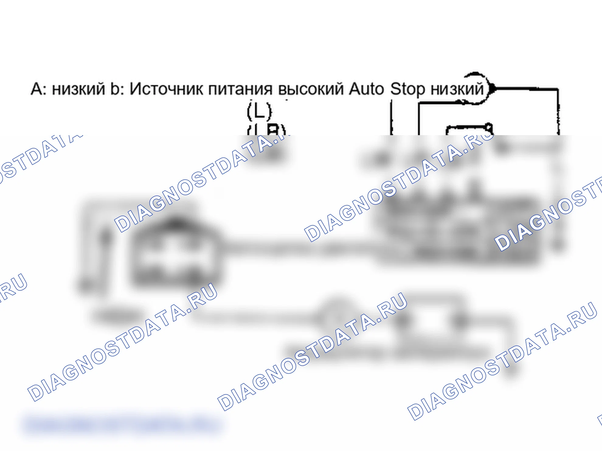 Рис. 9: B2000 и B2200 Проверка стеклоочистителя и идентификатор терминала. Mazda 626 GC