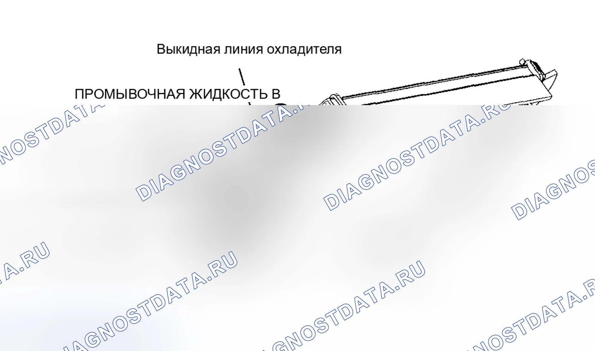 Рис. 73: Прямая промывка. Mazda MX-5 NC рестайлинг