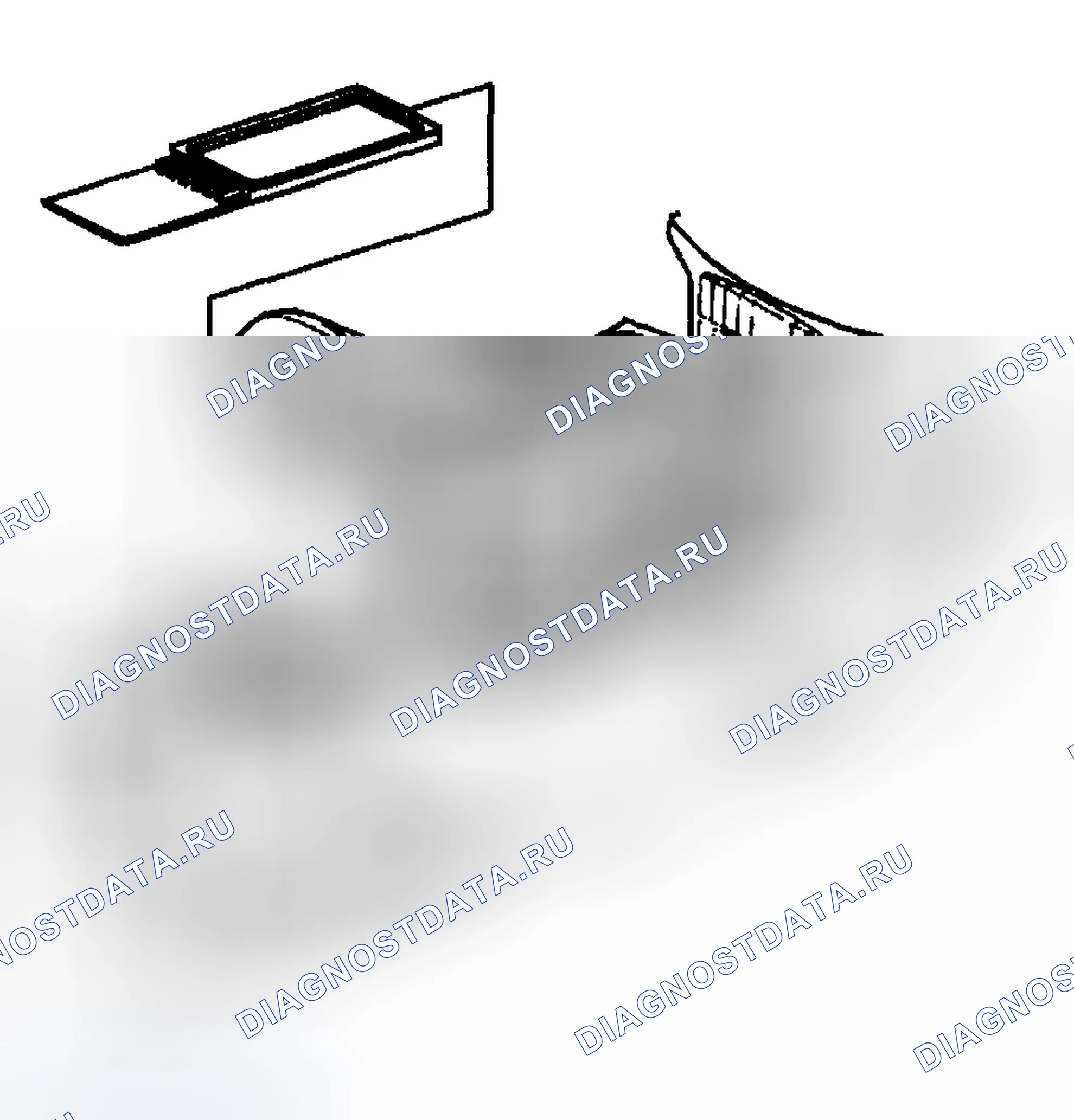 Рис. 144: Порядок демонтажа. Buick Century VI