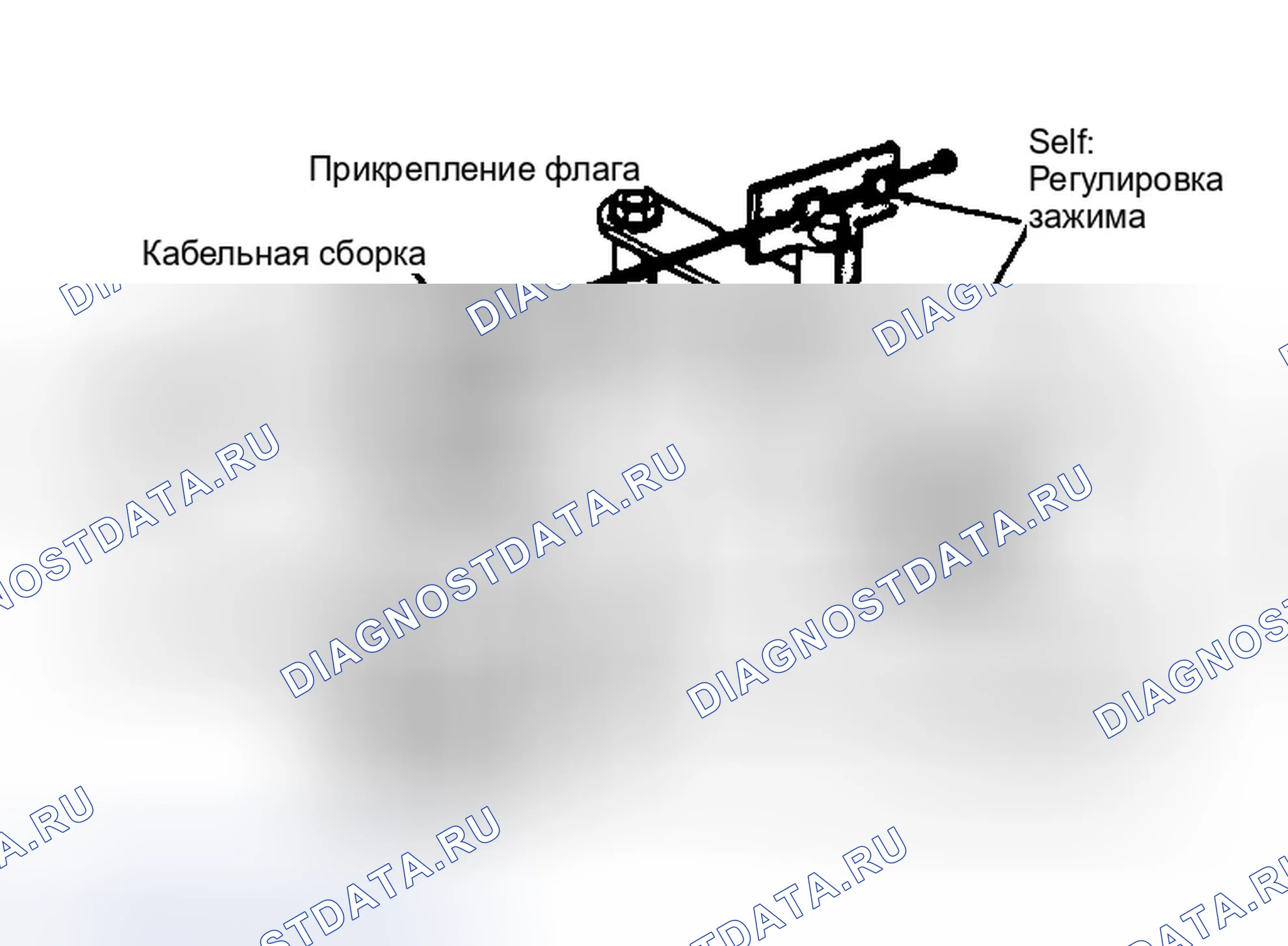 Рис. 1: РЕГУЛИРОВКА РЫЧАГА РЕГУЛИРОВКИ ТЕМПЕРАТУРЫ. Dodge Spirit I