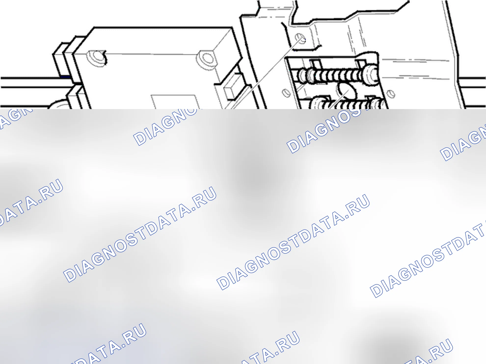Рис. 91: Установка двигателя. Volvo S40 I рестайлинг