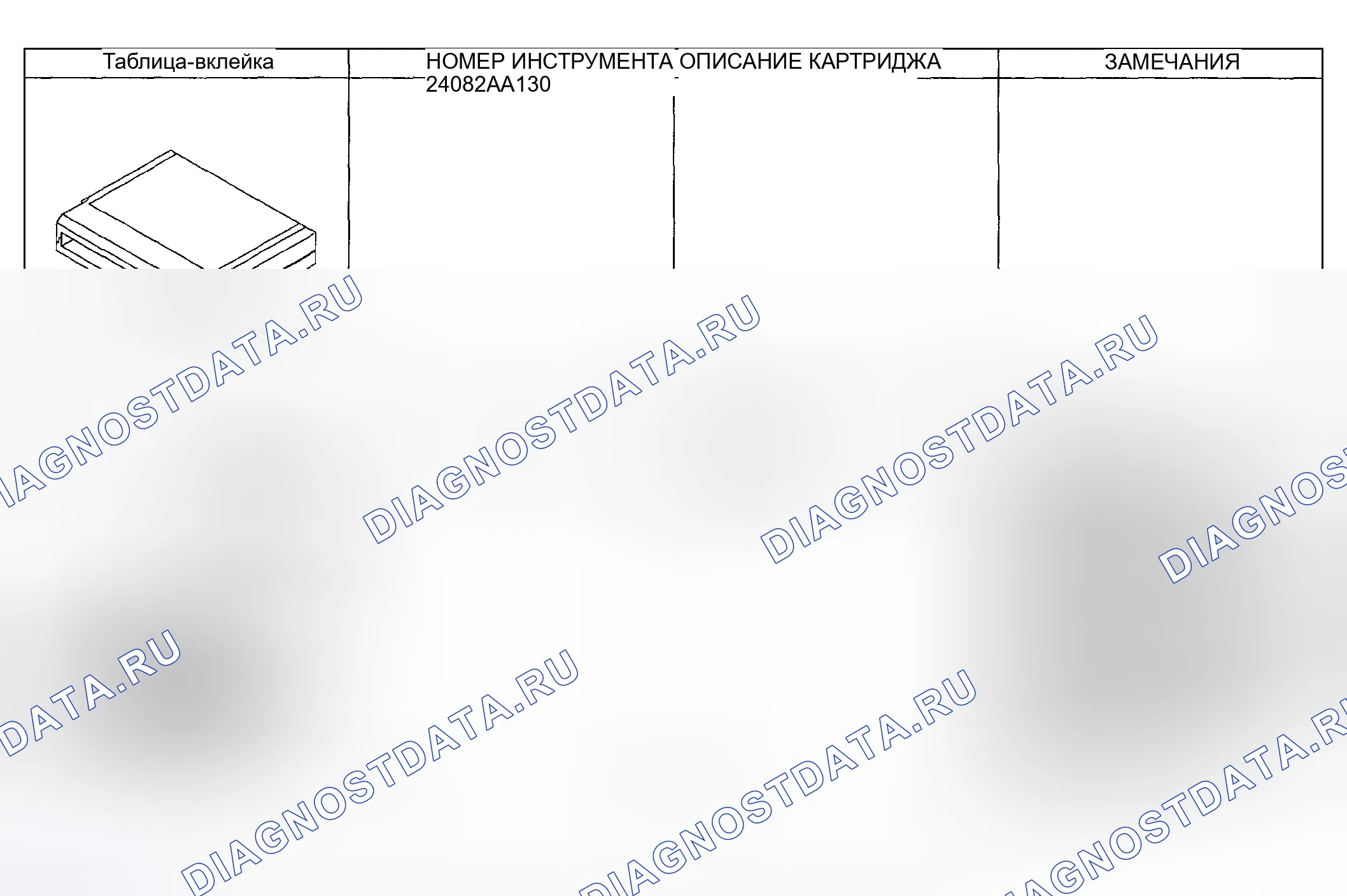 Рис. 18: Определение специальных инструментов. Subaru Impreza GD/GC/GG