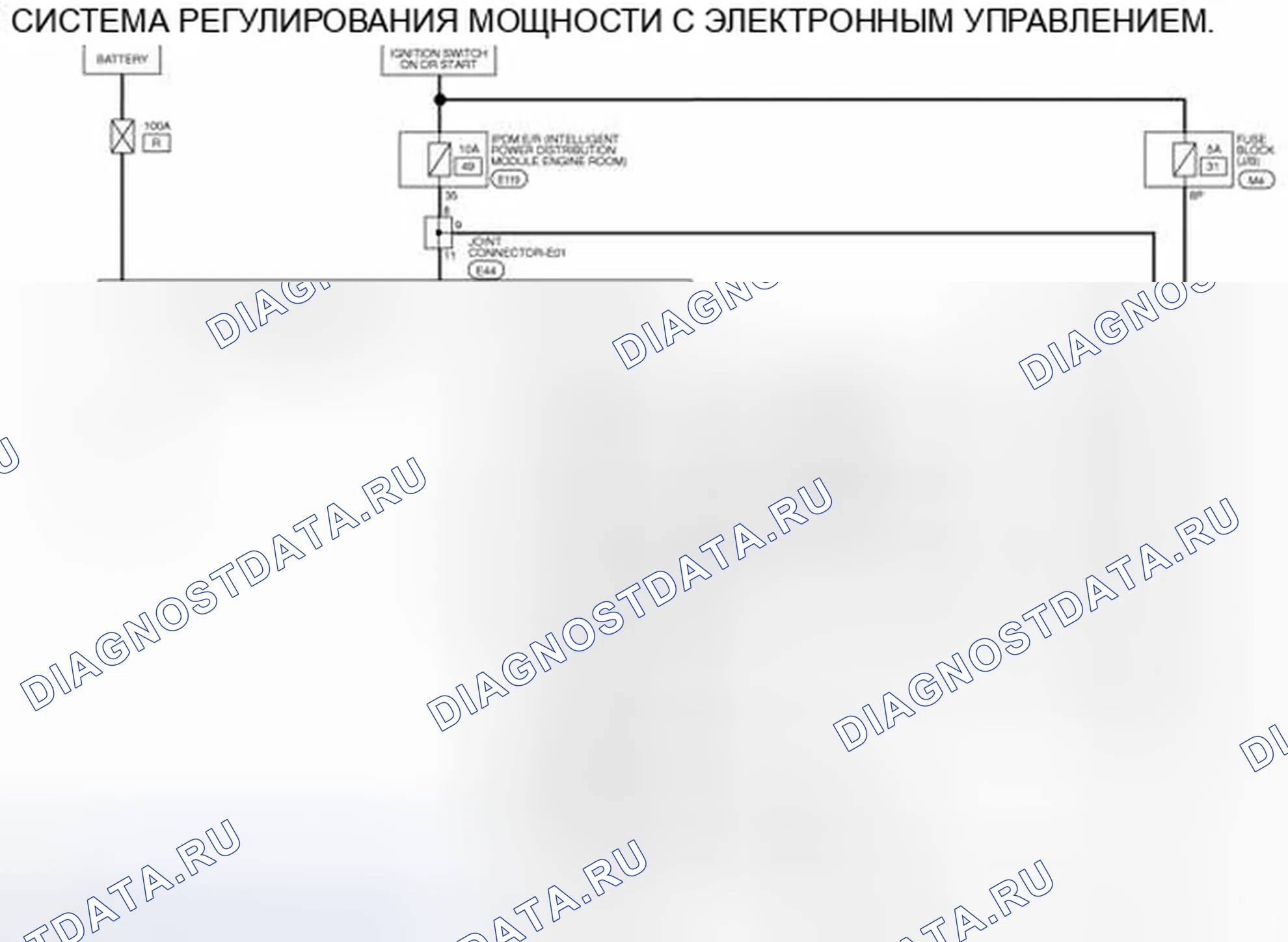 Рис. 20: электросхема. Infiniti QX60 I