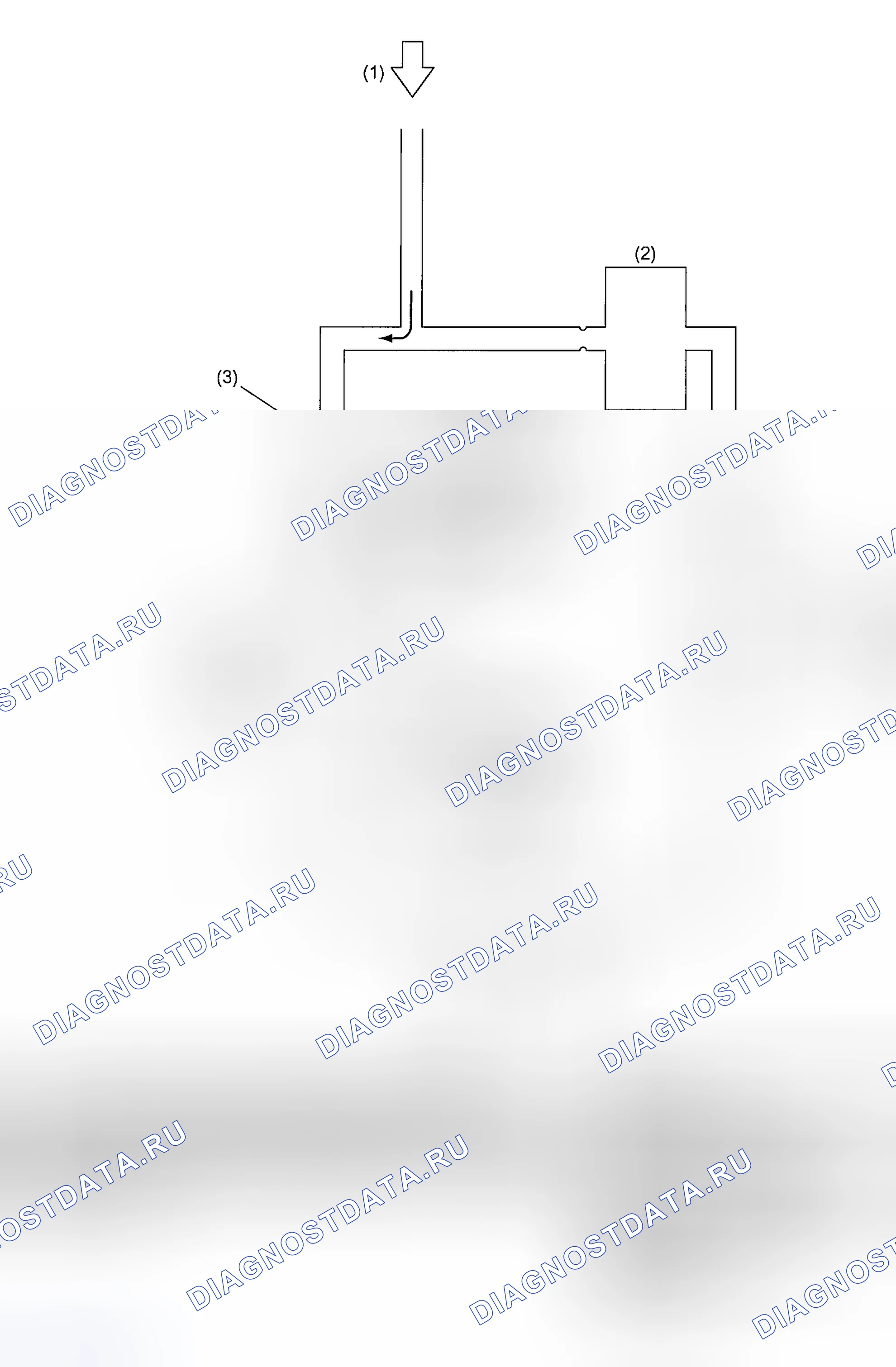 Рис. 475: ПРИ ОБЫЧНОМ ТОРМОЖЕНИИ (АБС НЕ АКТИВНА). Subaru Outback BP