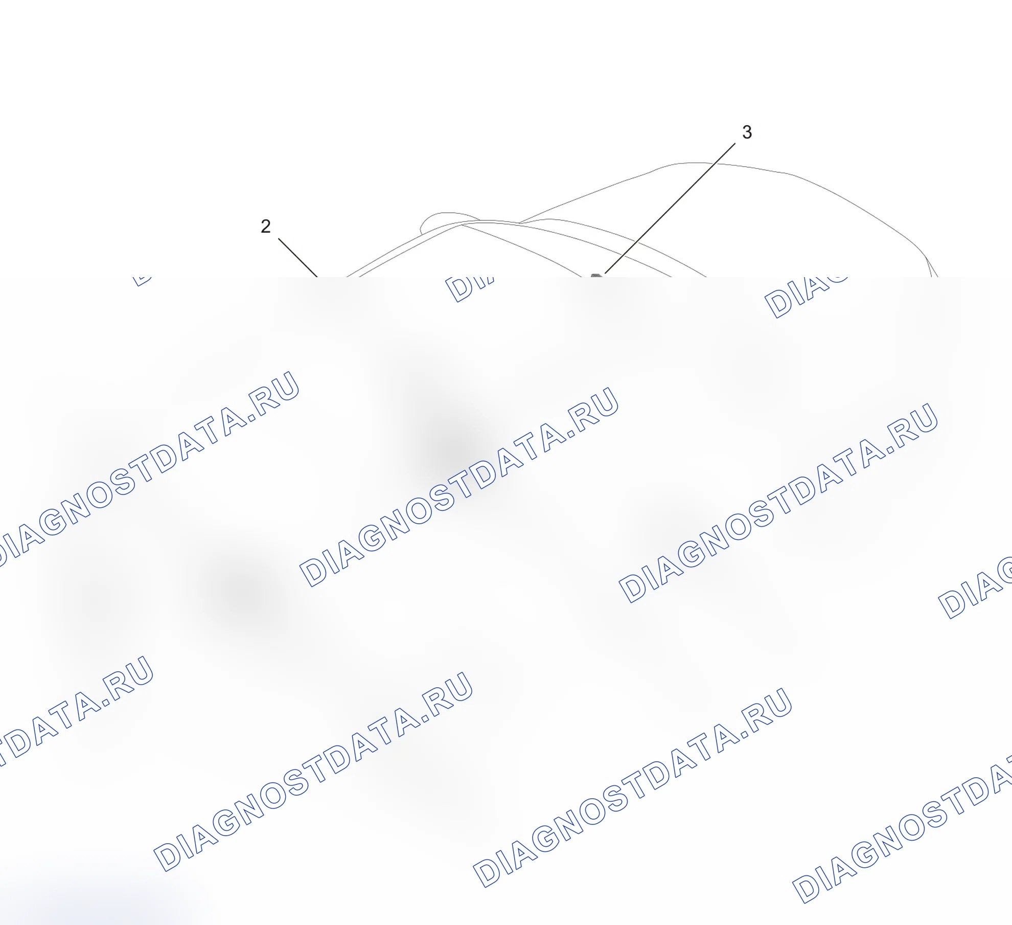 Информация о местоположении модуля — Расположение модулей: Зона салона. Haval H6S I