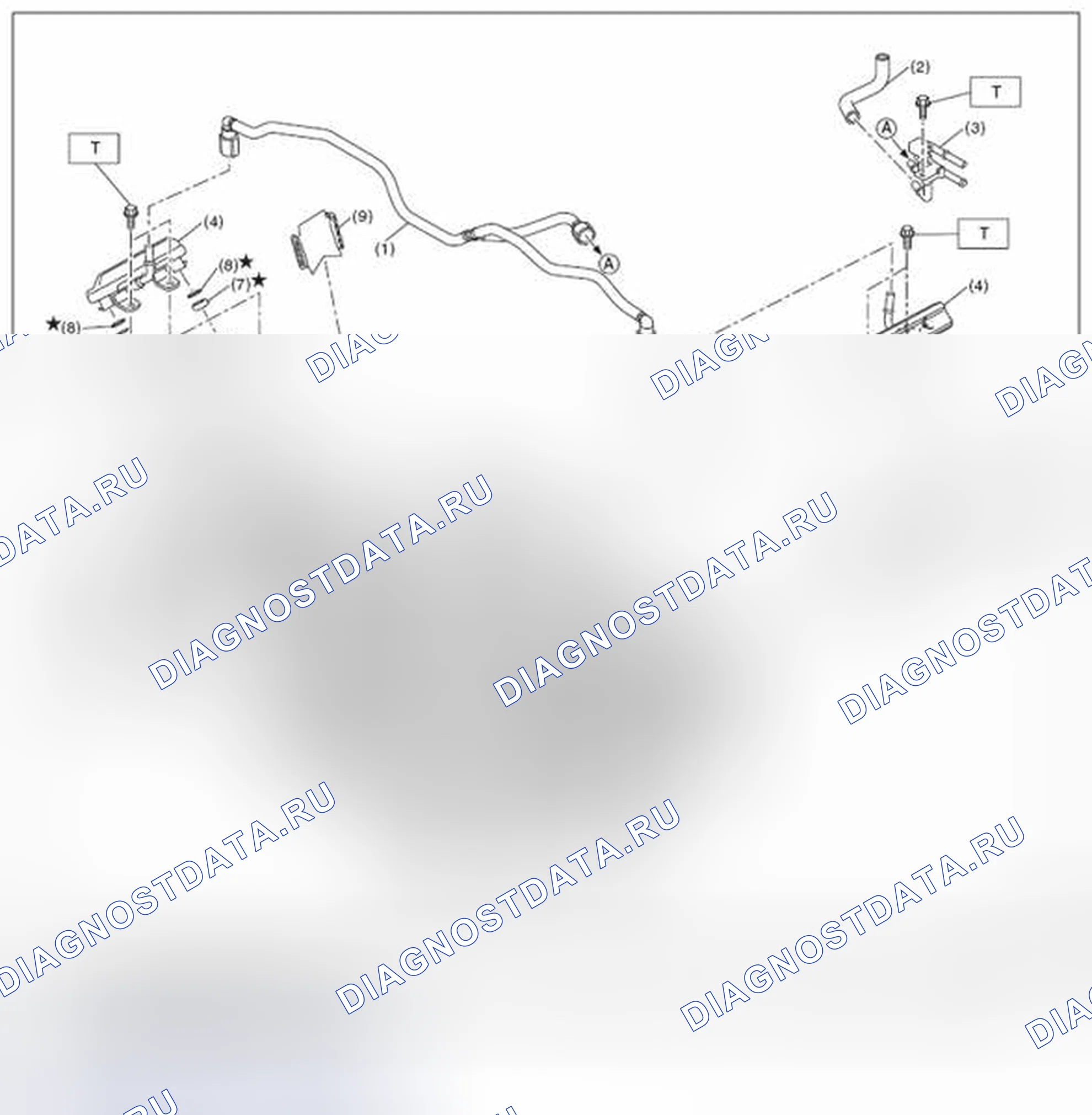 Рис. 904: ВПУСКНОЙ КОЛЛЕКТОР 2. Subaru Impreza WRX GE рестайлинг
