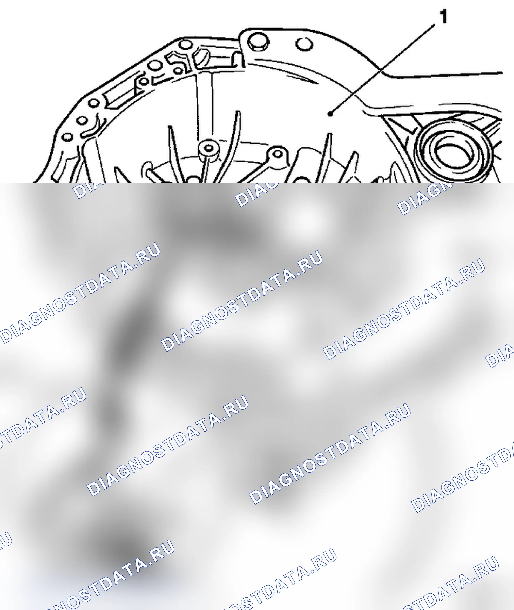 Комплексное уплотнение коробки передач (F23). Opel Corsa C
