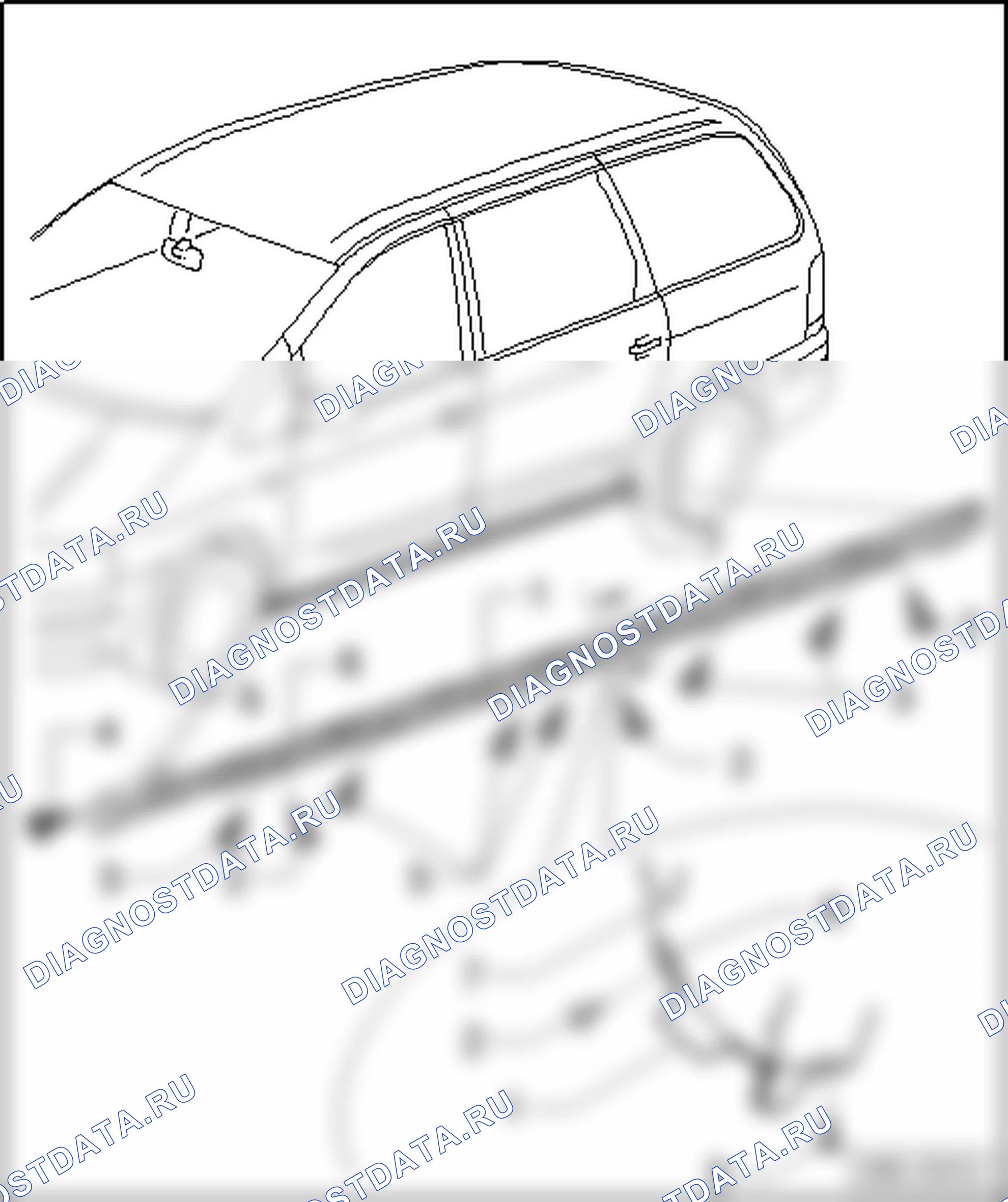 Пресс-формы и накладки. SEAT Alhambra I