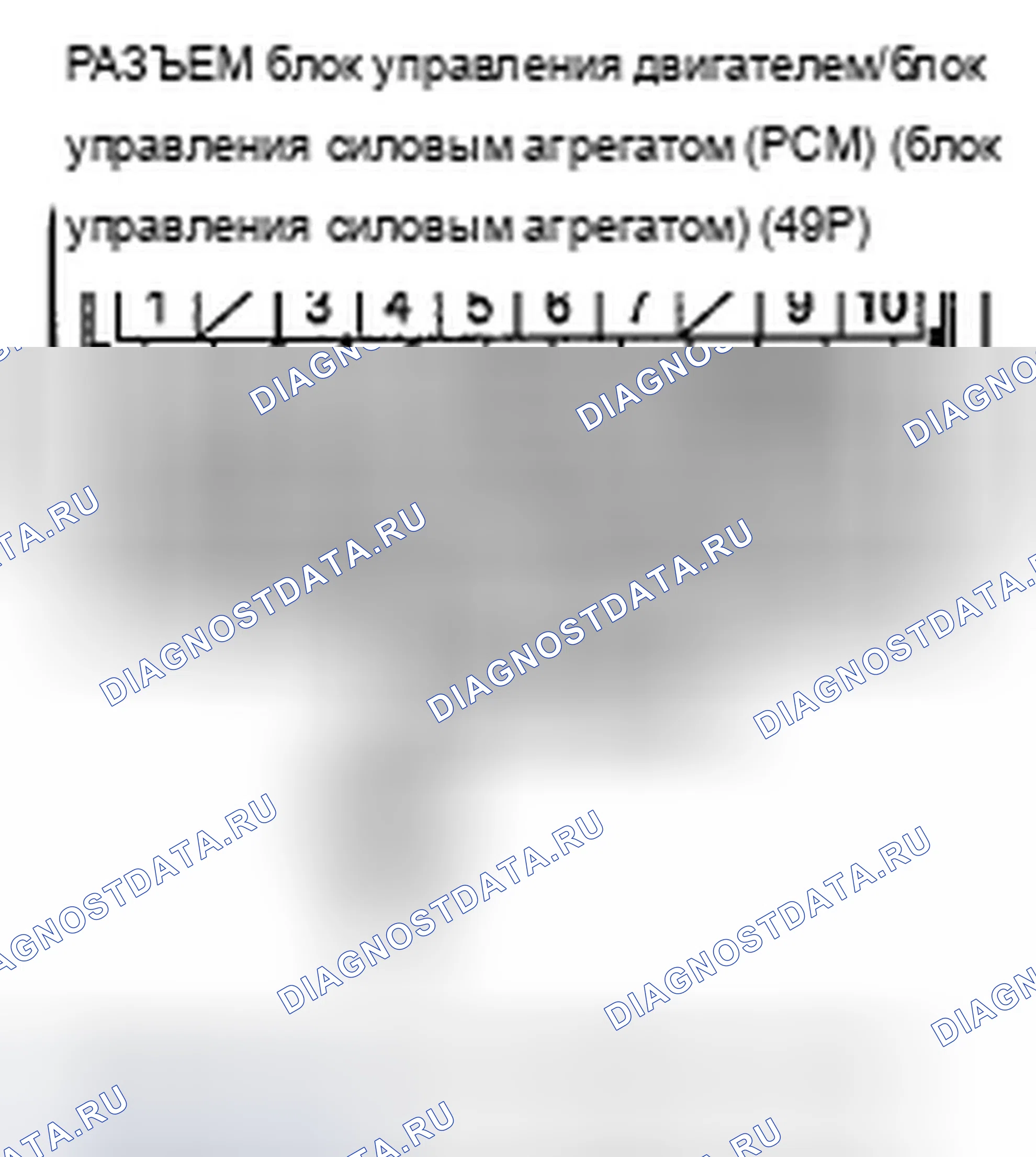 Рис. 506: Поиск и устранение неисправностей в цепи контрольная лампа неисправности (проверить двигатель). Acura TSX II