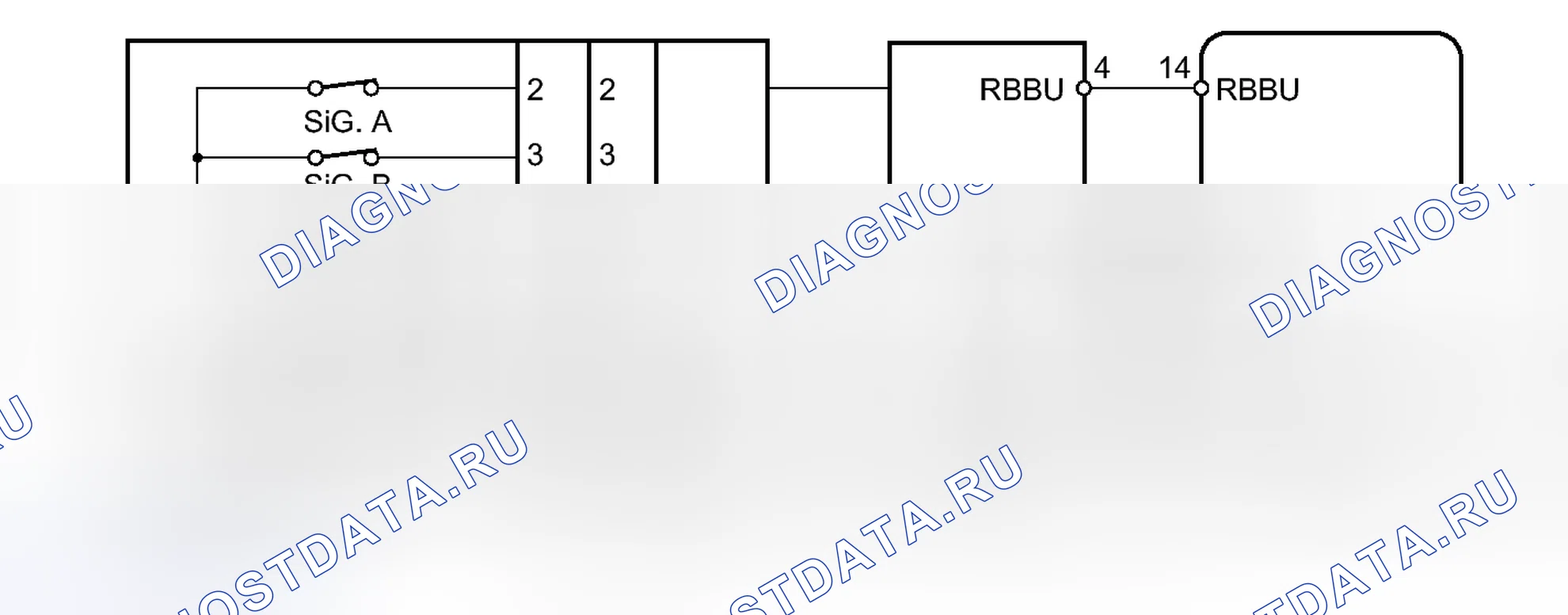 Рис. 284: электросхема. Toyota Land Cruiser 200 рестайлинг