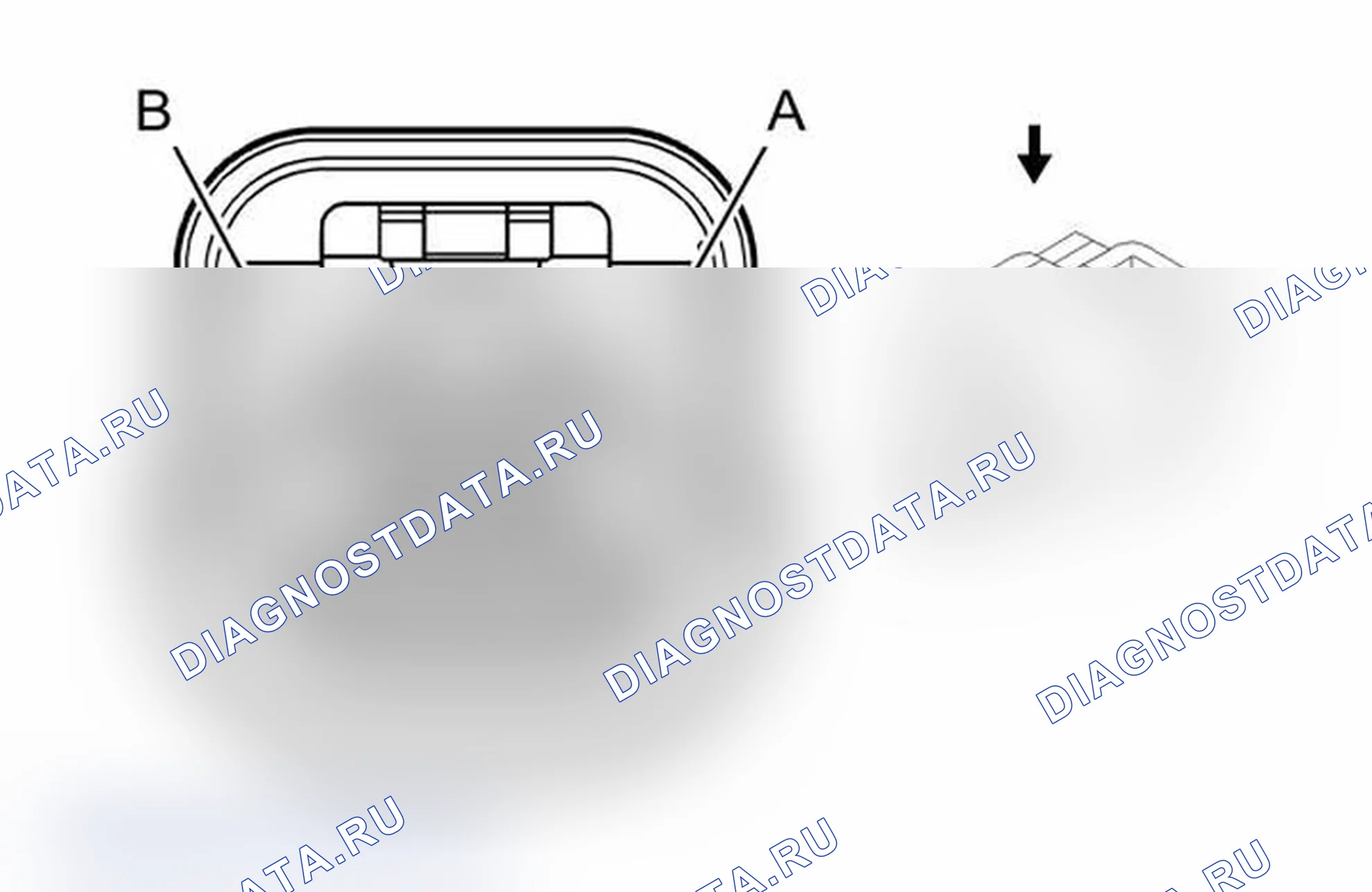 Рис. 441: Датчик выходной скорости (OSS) (M99). Chevrolet Tahoe III