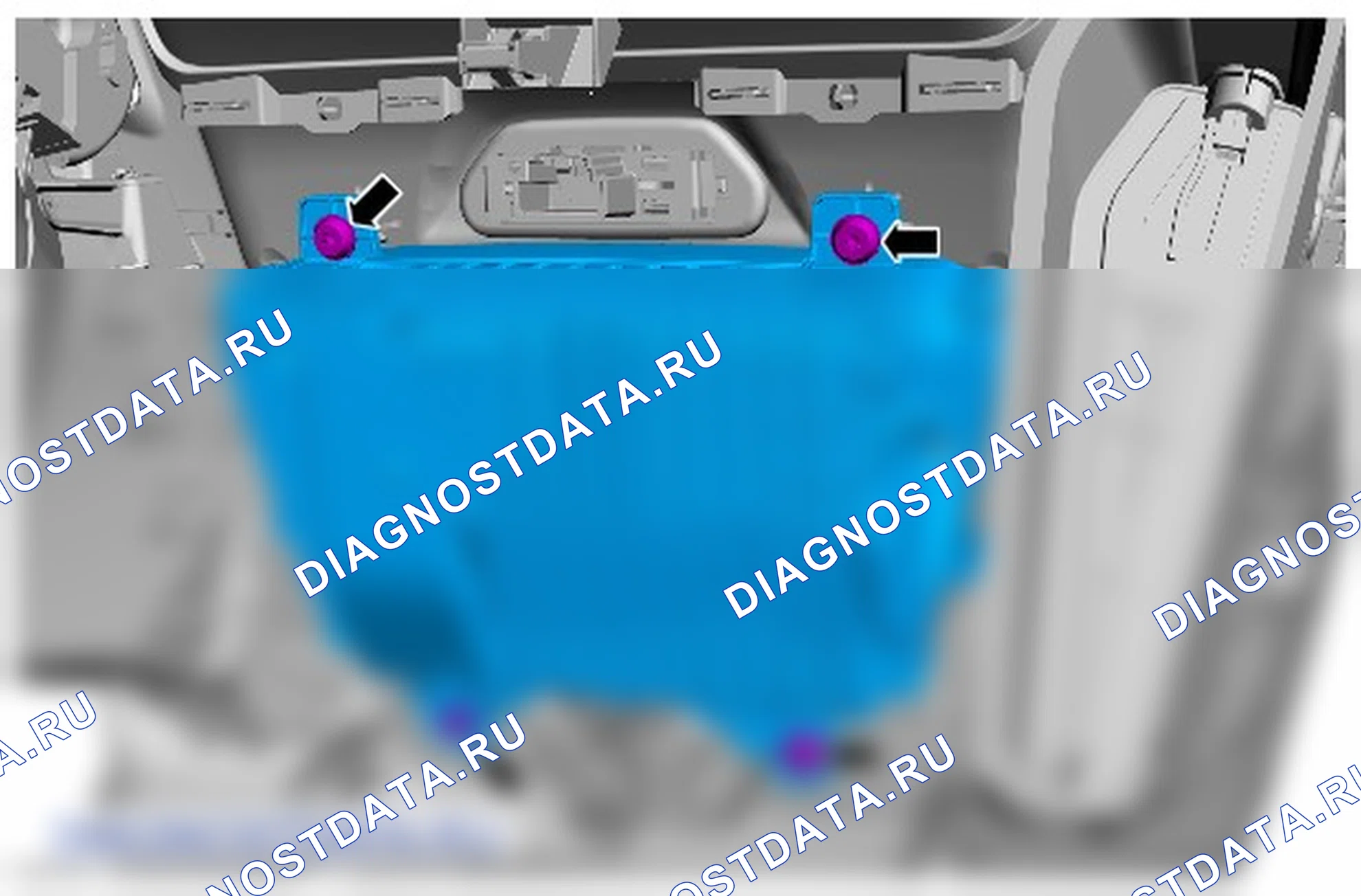 Как снять и установить аудиоблок. Ford Transit Connect II