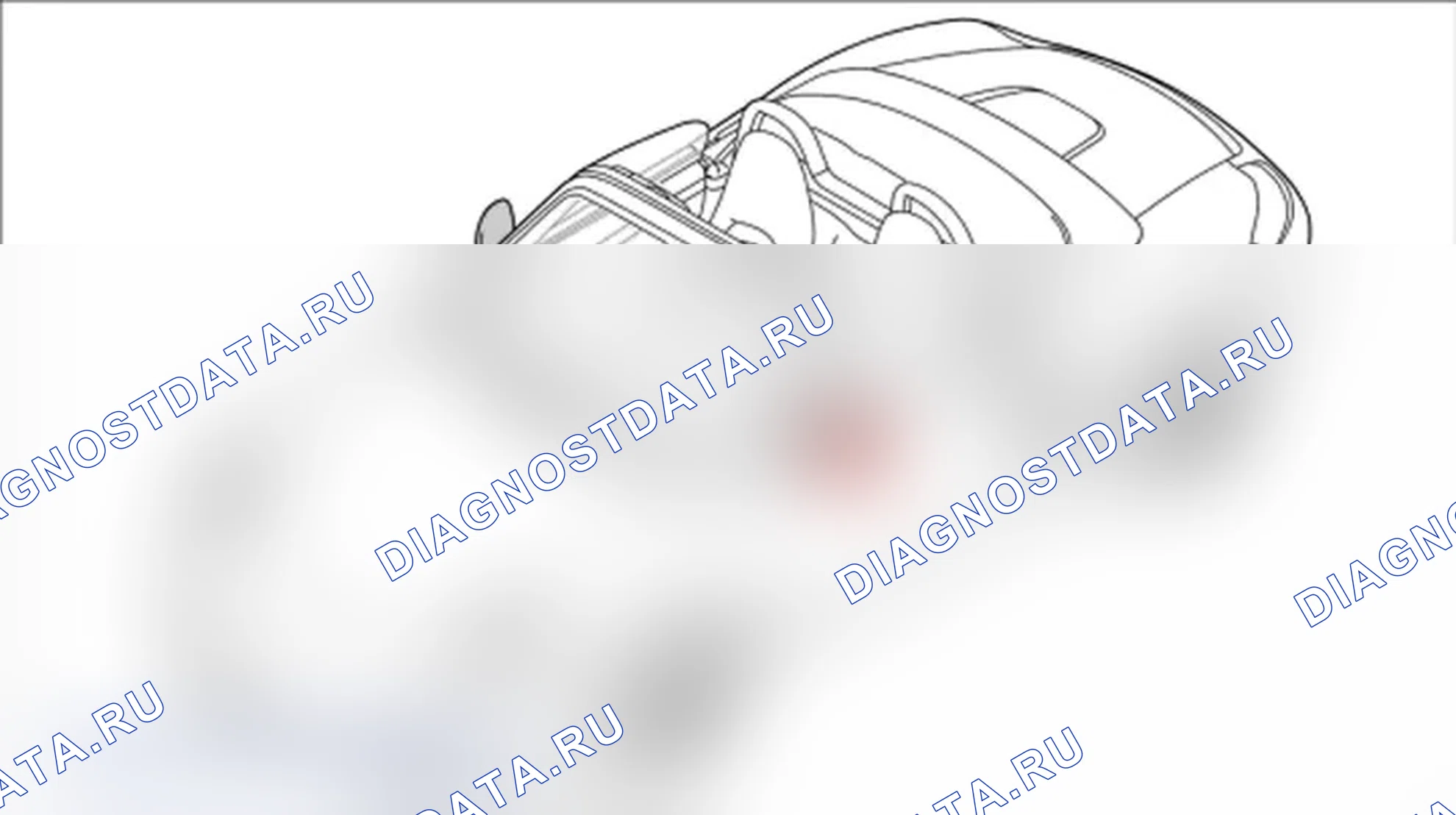 Рис. 219: Снятие уплотнения для зеркального треугольника. Porsche Cayman S 987