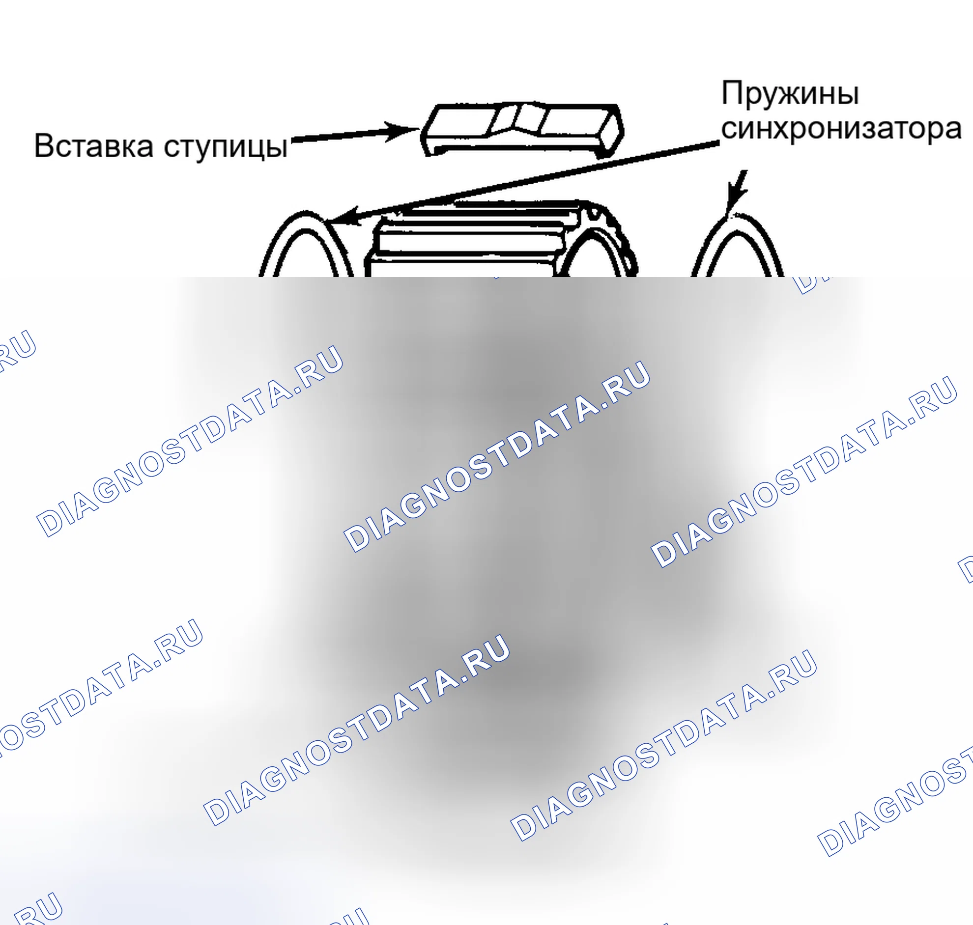 Рис. 11: ПОВТОРНАЯ СБОРКА КОРОБКИ ПЕРЕДАЧ. Ford Mustang III рестайлинг