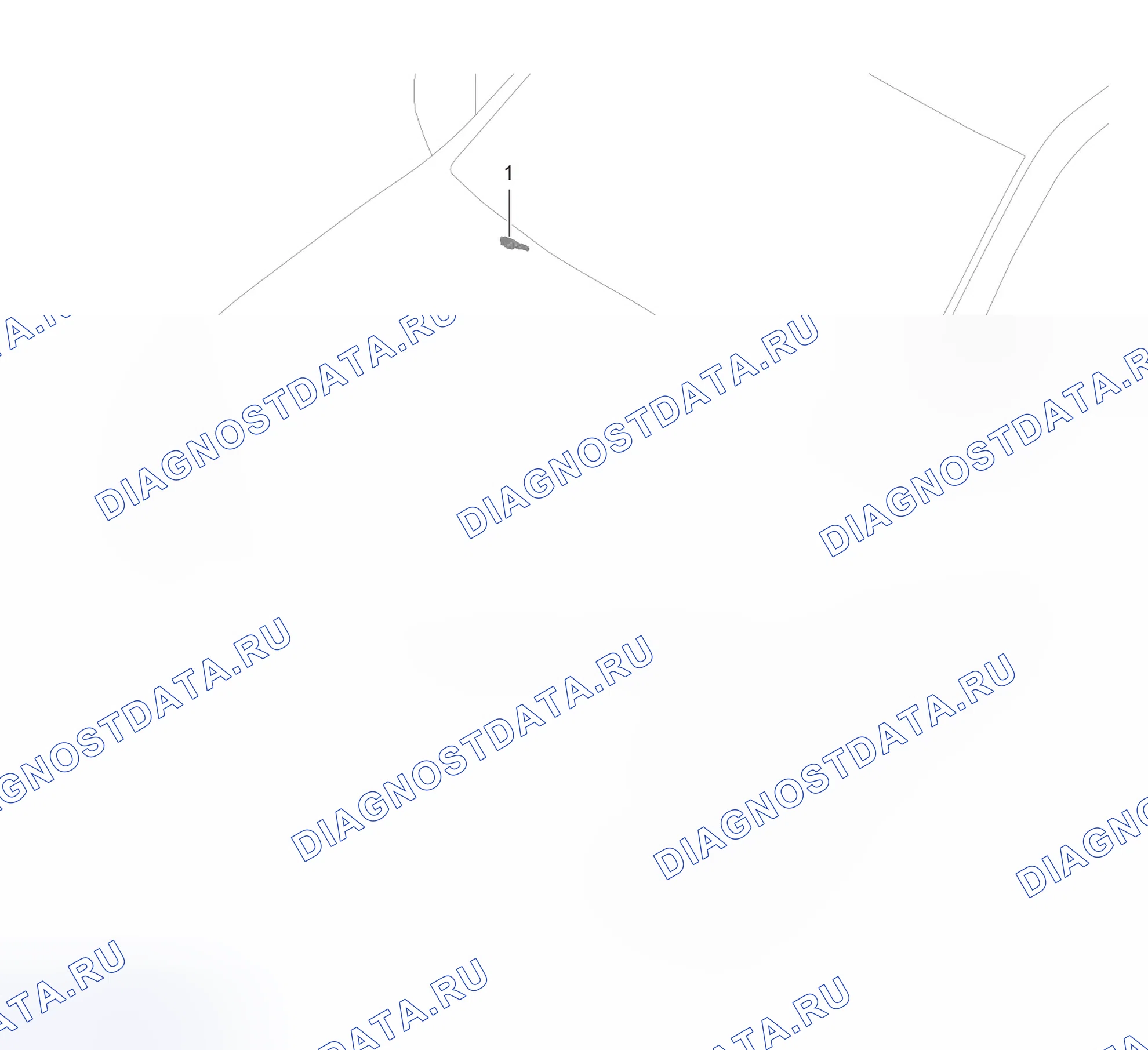 Схема расположения датчика утечки природного газа — Great Wall Wingle-5-Cng. Great-Wall Wingle 5 CNG I