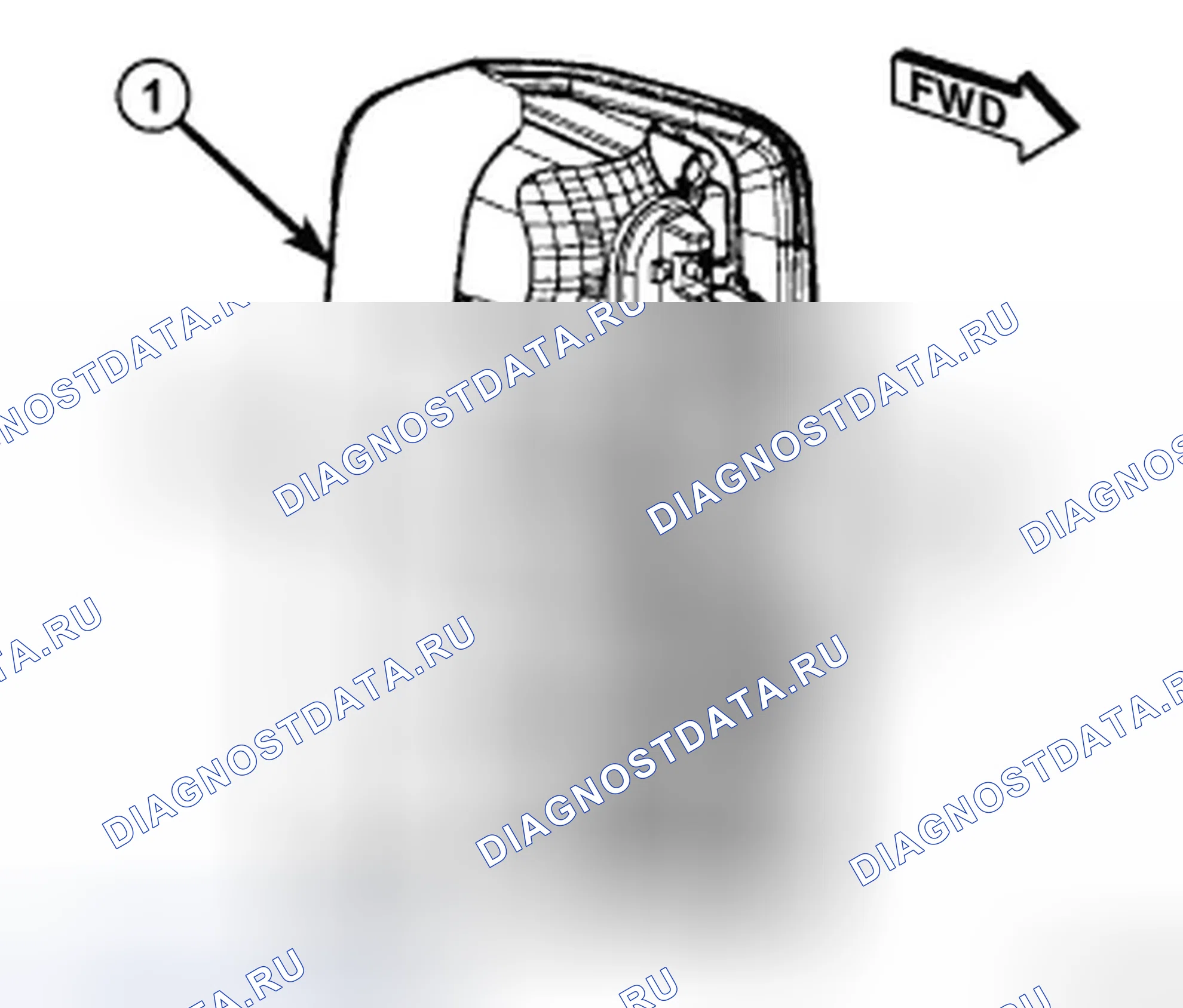 Рис. 25: БЛОК ЗАДНИХ ФОНАРЕЙ. Dodge Nitro I