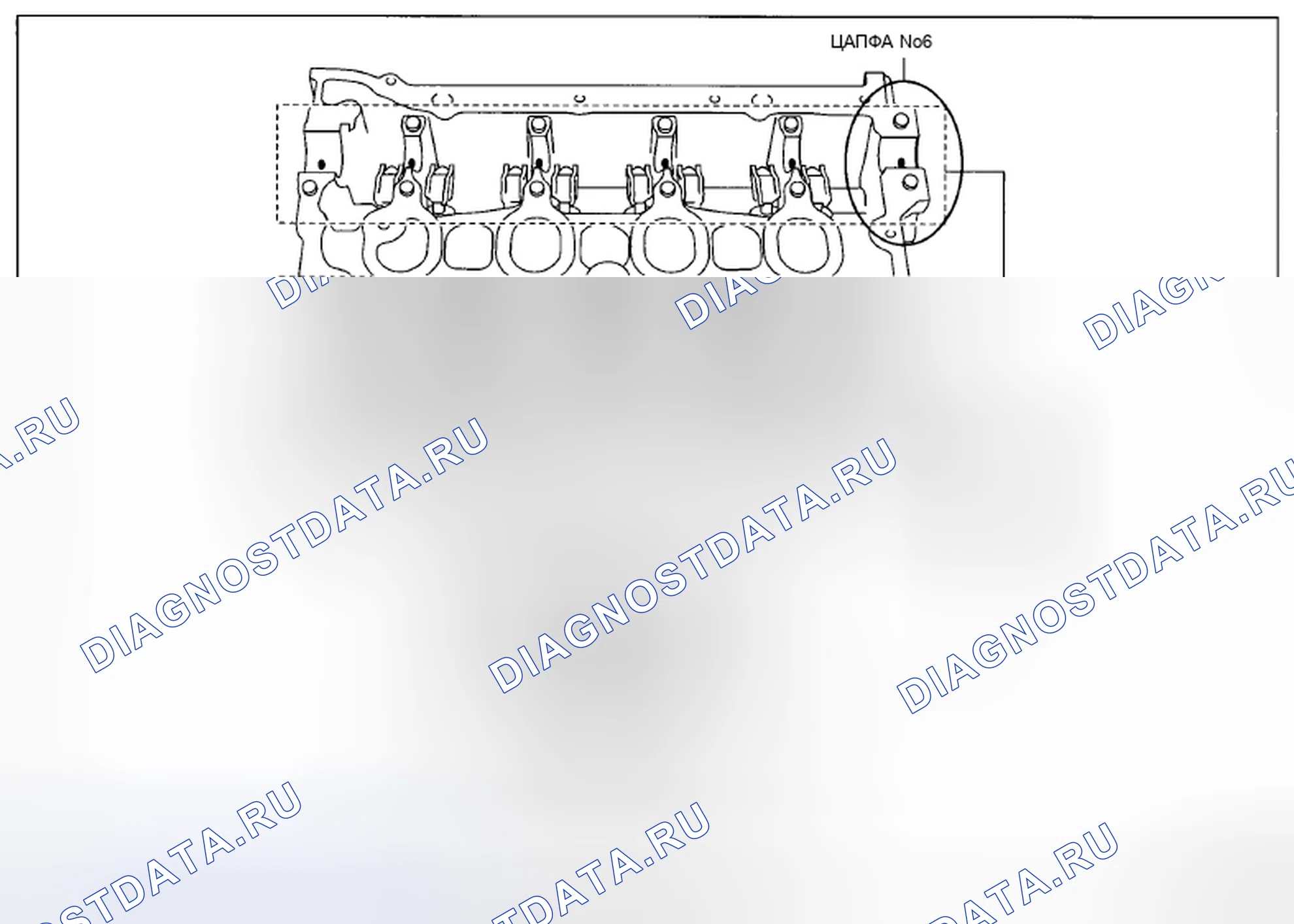 Рис. 154: Примечание по установке распределительного вала. Mazda CX-5 I