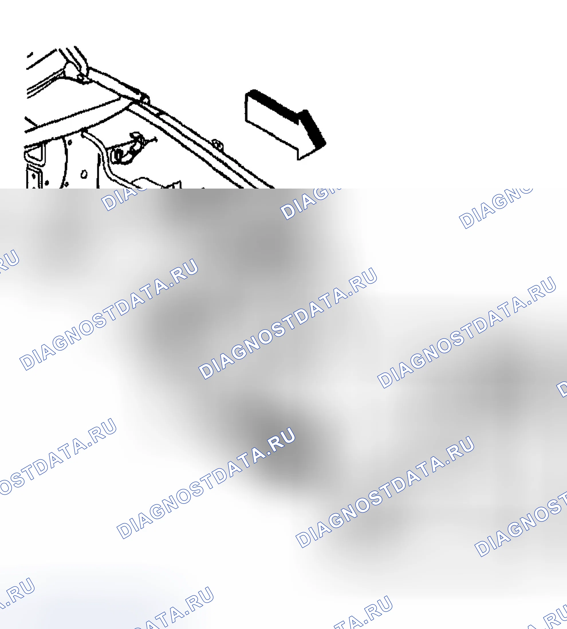 Рис. 53: Порядок демонтажа. Chevrolet TrailBlazer I