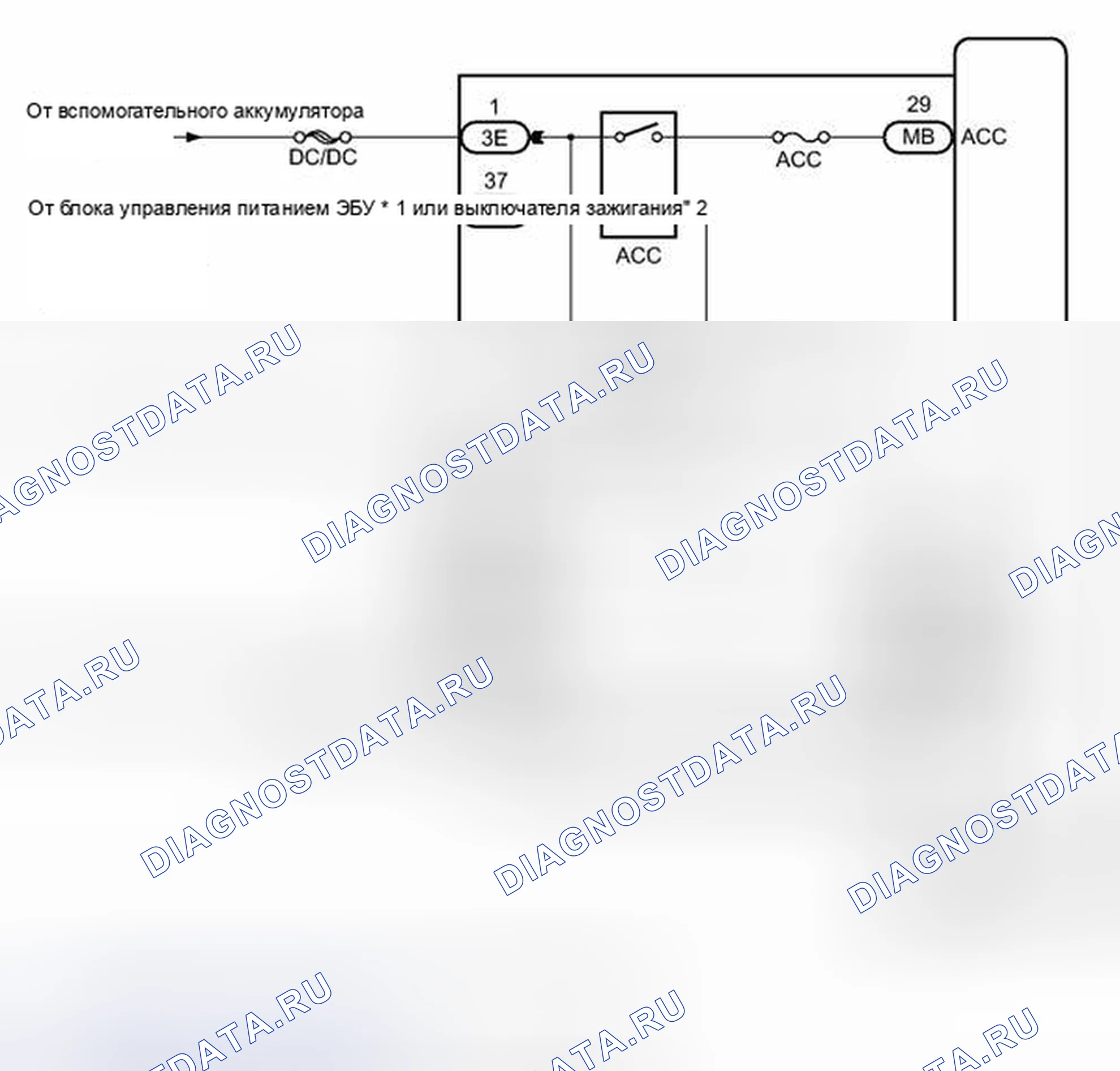 Рис. 27: СХЕМА СИСТЕМЫ. Toyota Prius C I