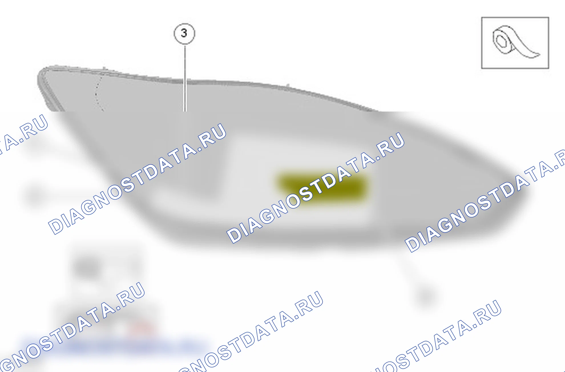 Закрывание участков фар. Ford Grand C-MAX II