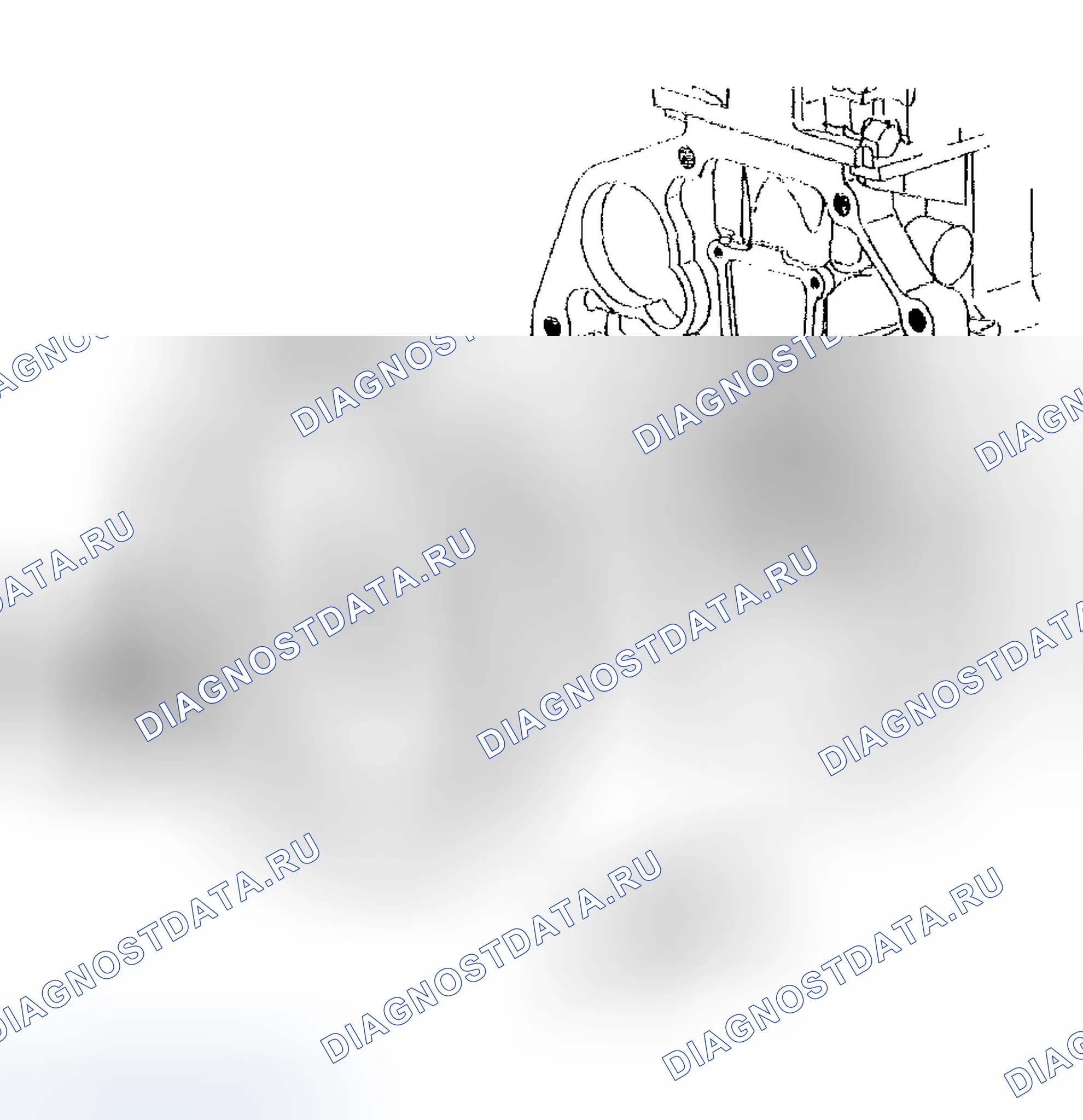 Рис. 982: Порядок демонтажа. Chevrolet TrailBlazer I