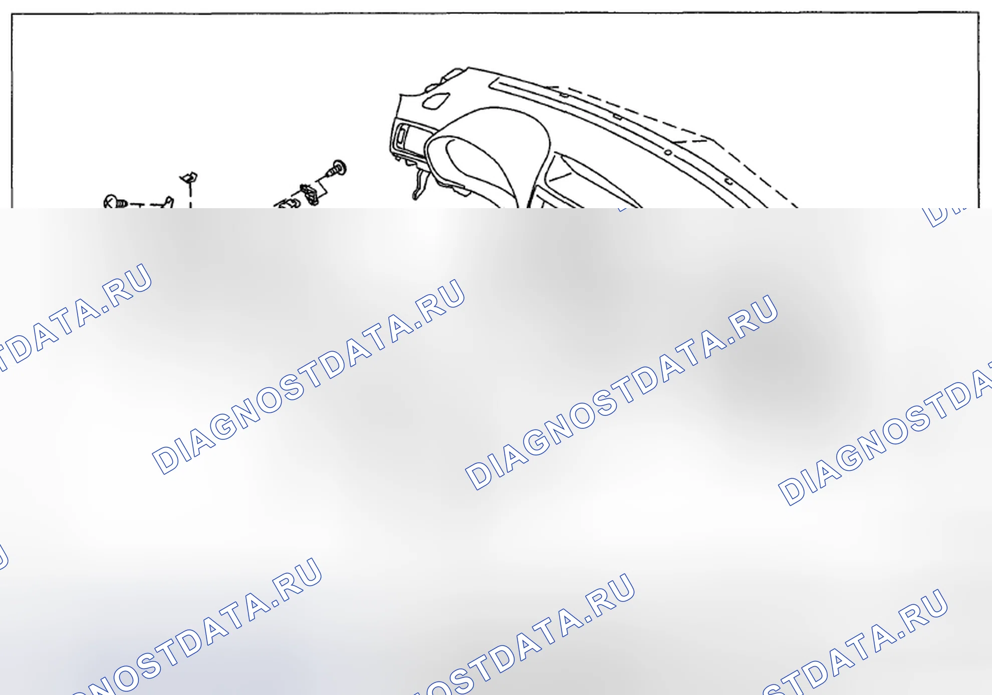 Рис. 175: ПРИБОРНАЯ ПАНЕЛЬ. Subaru Impreza WRX STI GR
