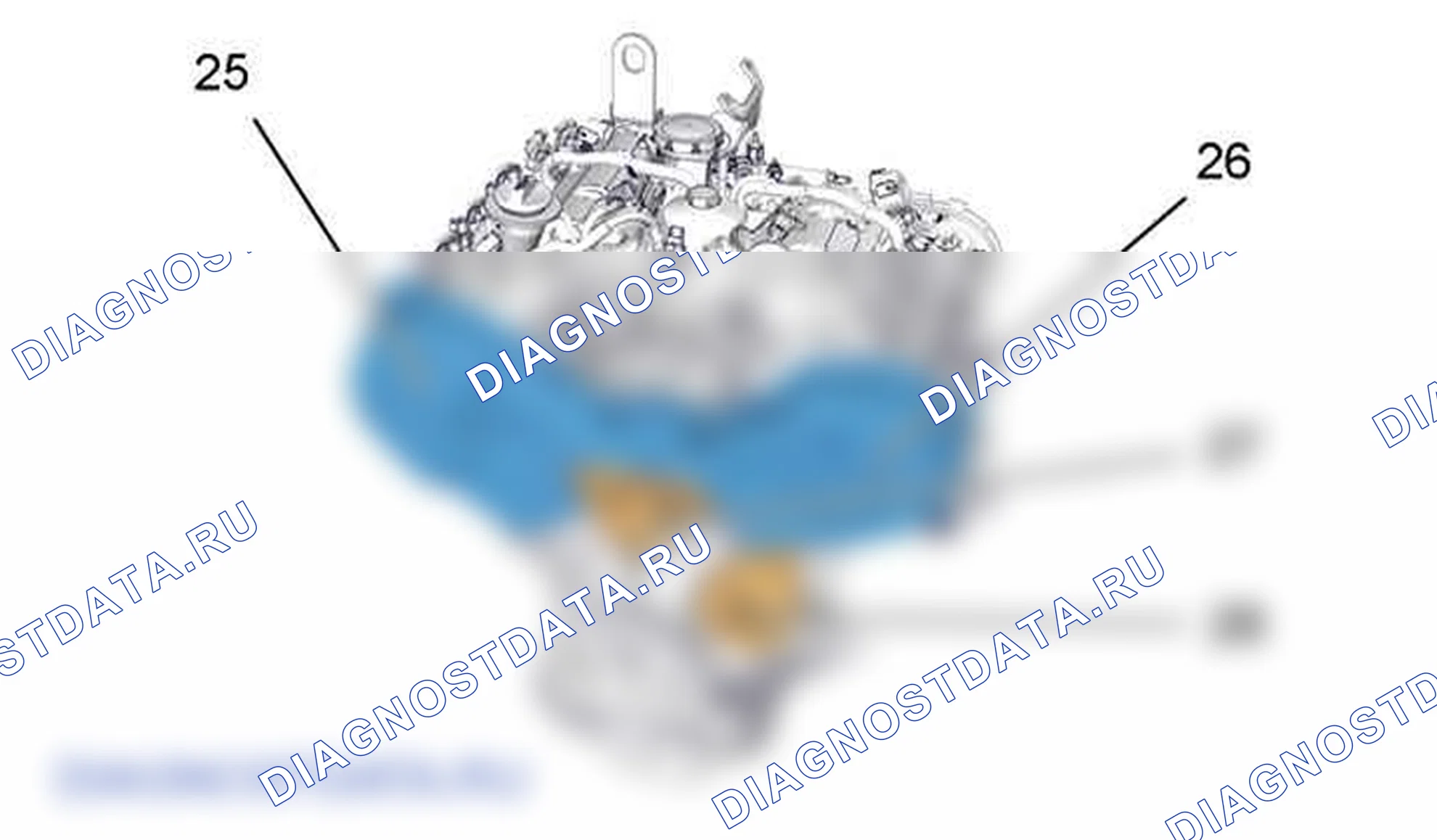 Демонтаж: двигателя — b1cm06nd. Peugeot 607 I рестайлинг