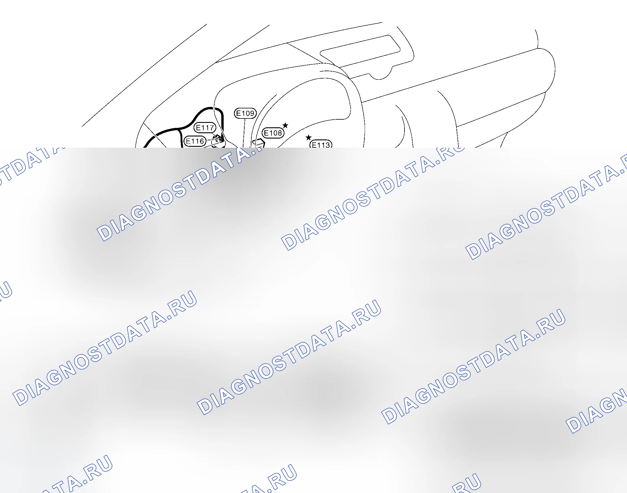 Рис. 147: Пассажирский салон. Infiniti G35 III