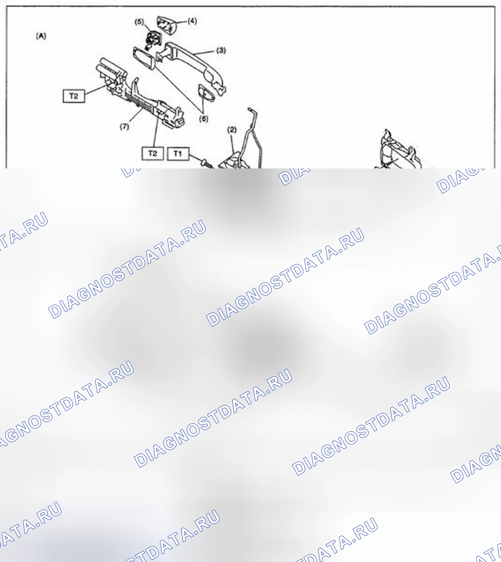 Рис. 8: ДВЕРНОЙ ЗАМОК В СБОРЕ. Subaru Impreza WRX STI GR