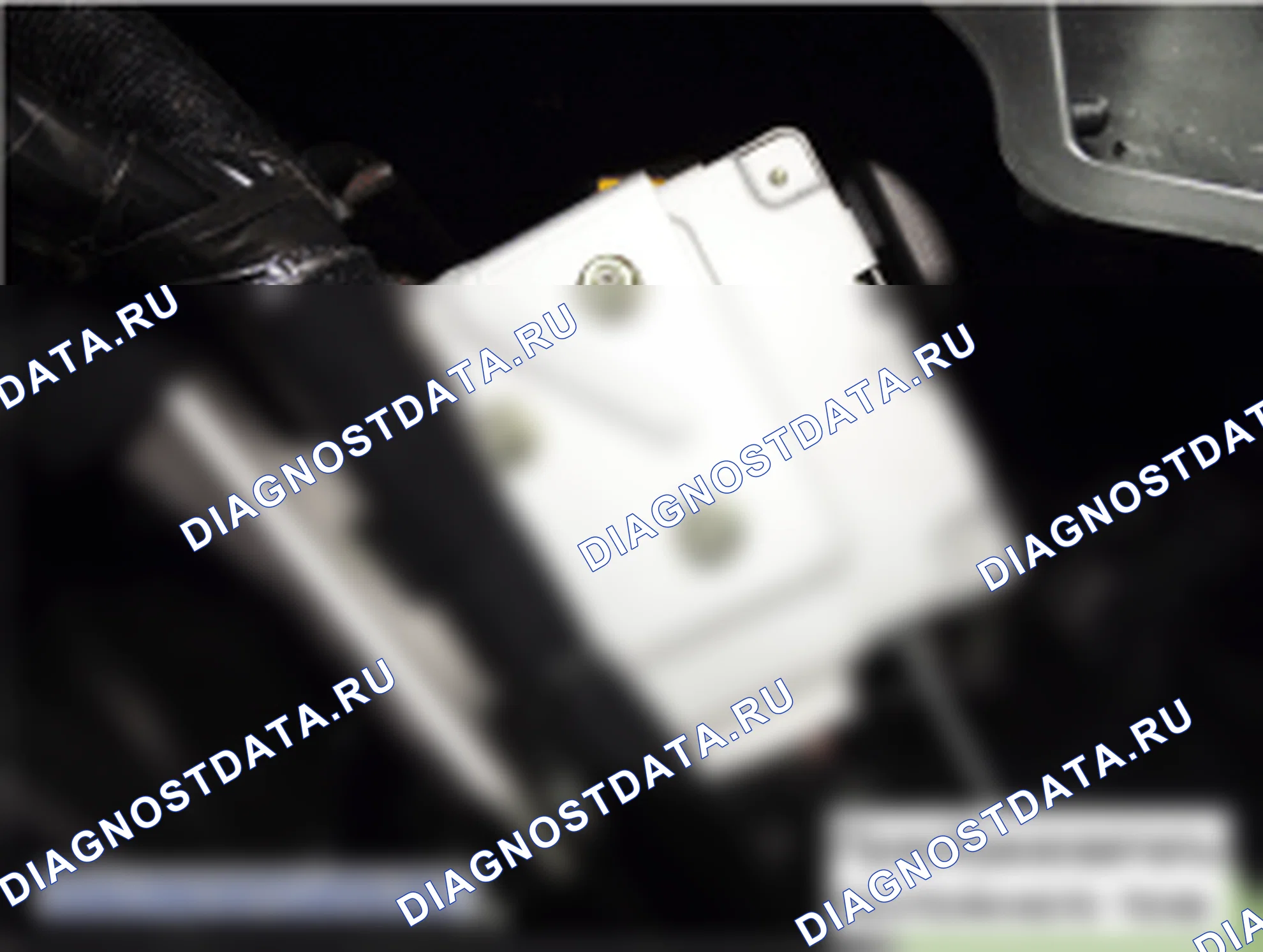 Расположение деталей ISG (остановка и переход на холостом ходу). Hyundai i20 GB