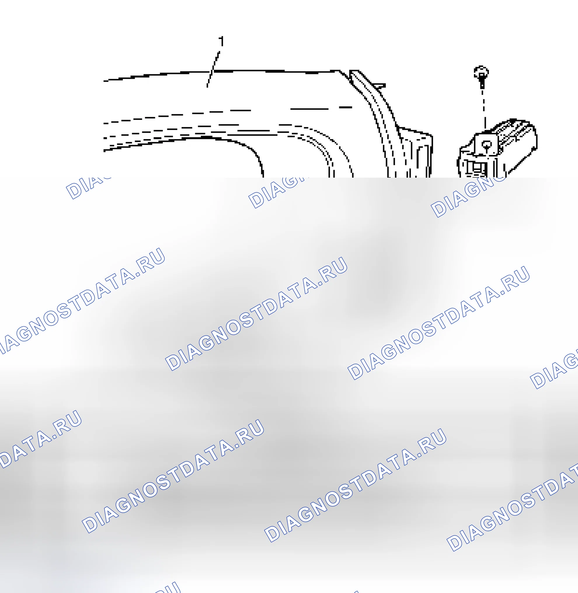 Рис. 124: ДАТЧИК В АВТОМОБИЛЕ. Isuzu Axiom I