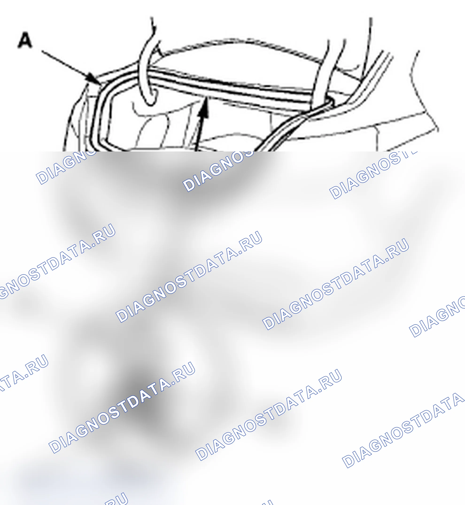 Рис. 139: Замена крышки багажника Weatherstrip. Acura TL IV