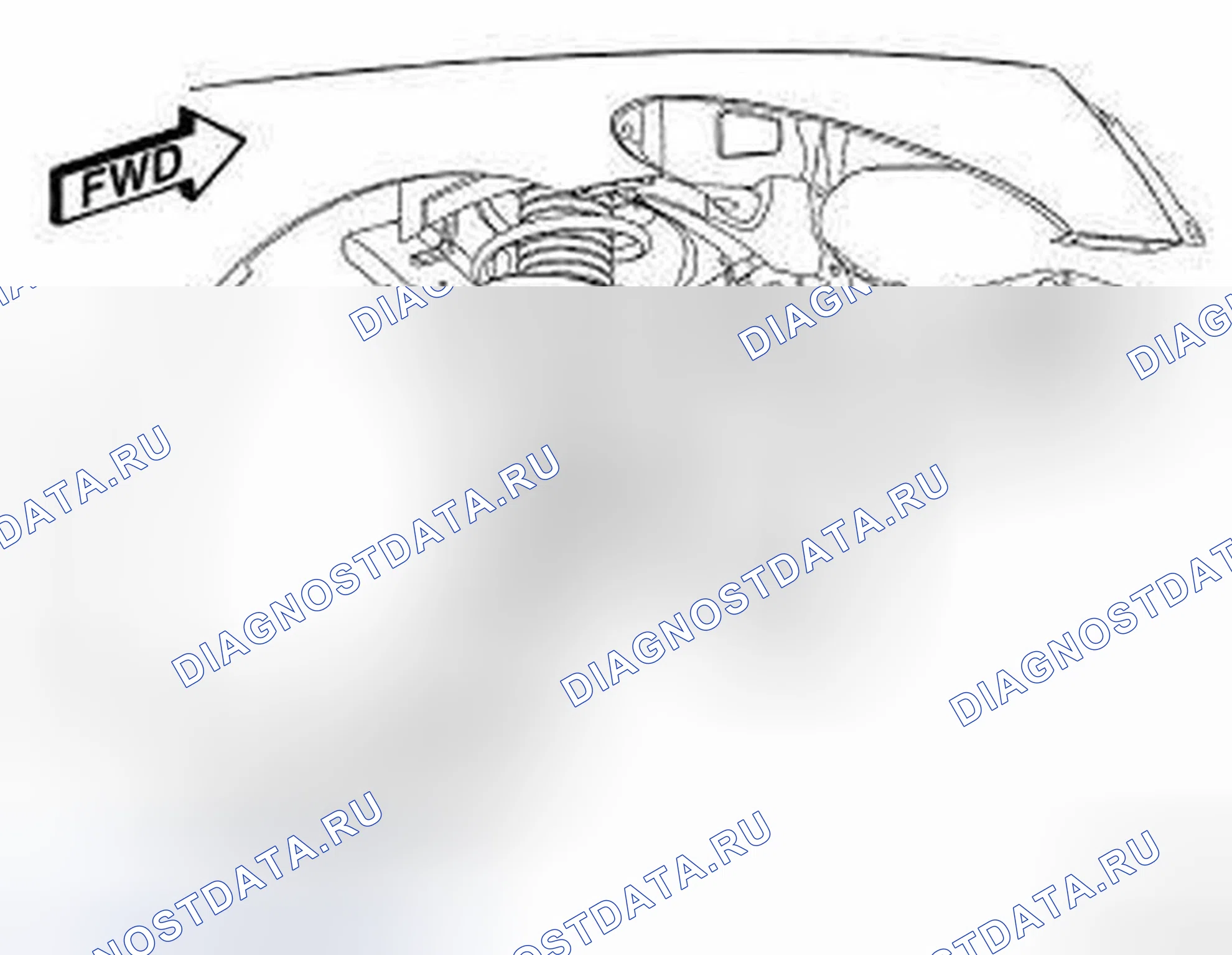 Рис. 15: КРОНШТЕЙН СТОЙКИ К ЗАЗЕМЛЯЮЩЕМУ РЕМНЮ КУЗОВА. Dodge Caliber I рестайлинг