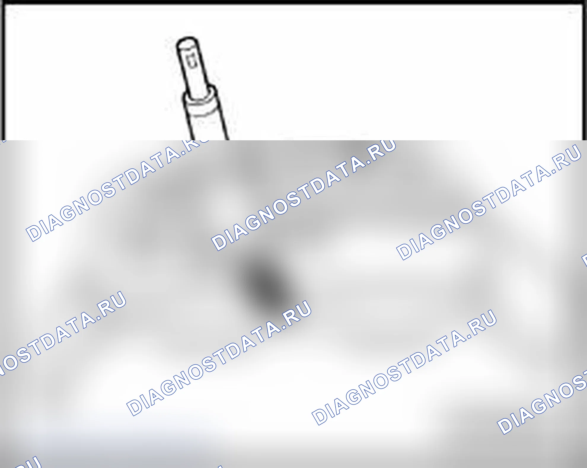 Рис. 852: Переключатель Tiptronic F189. Audi A4 B6