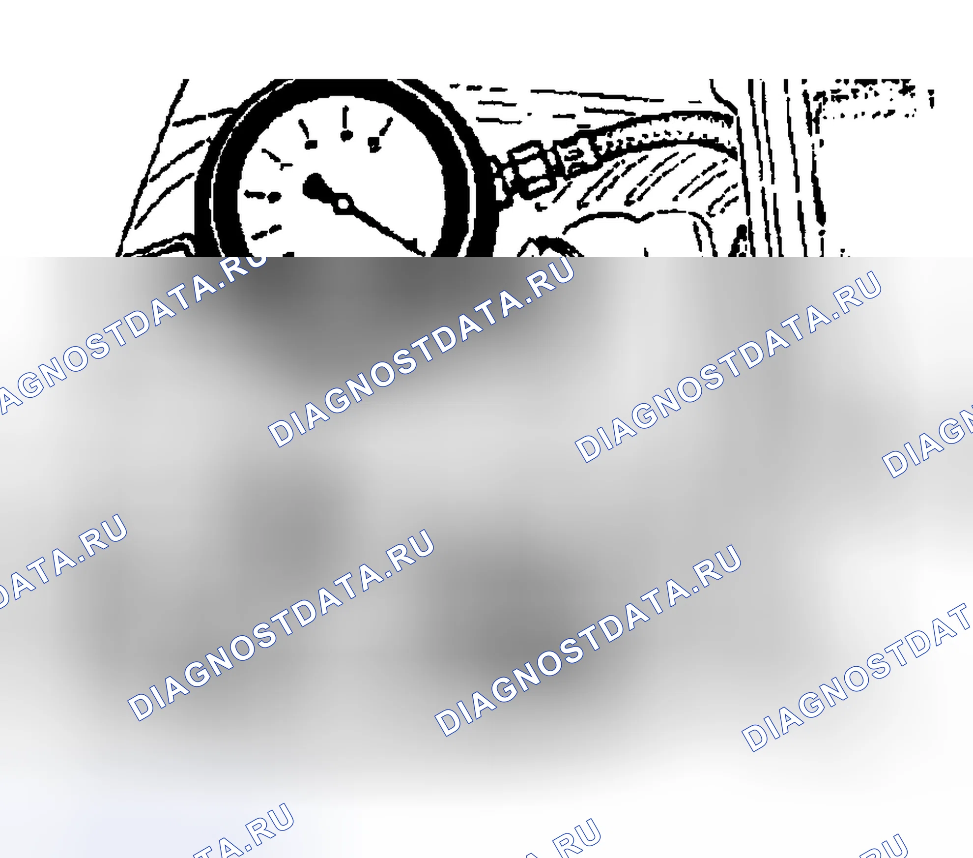 Рис. 298: Проверка давления топлива. Porsche Boxster 986