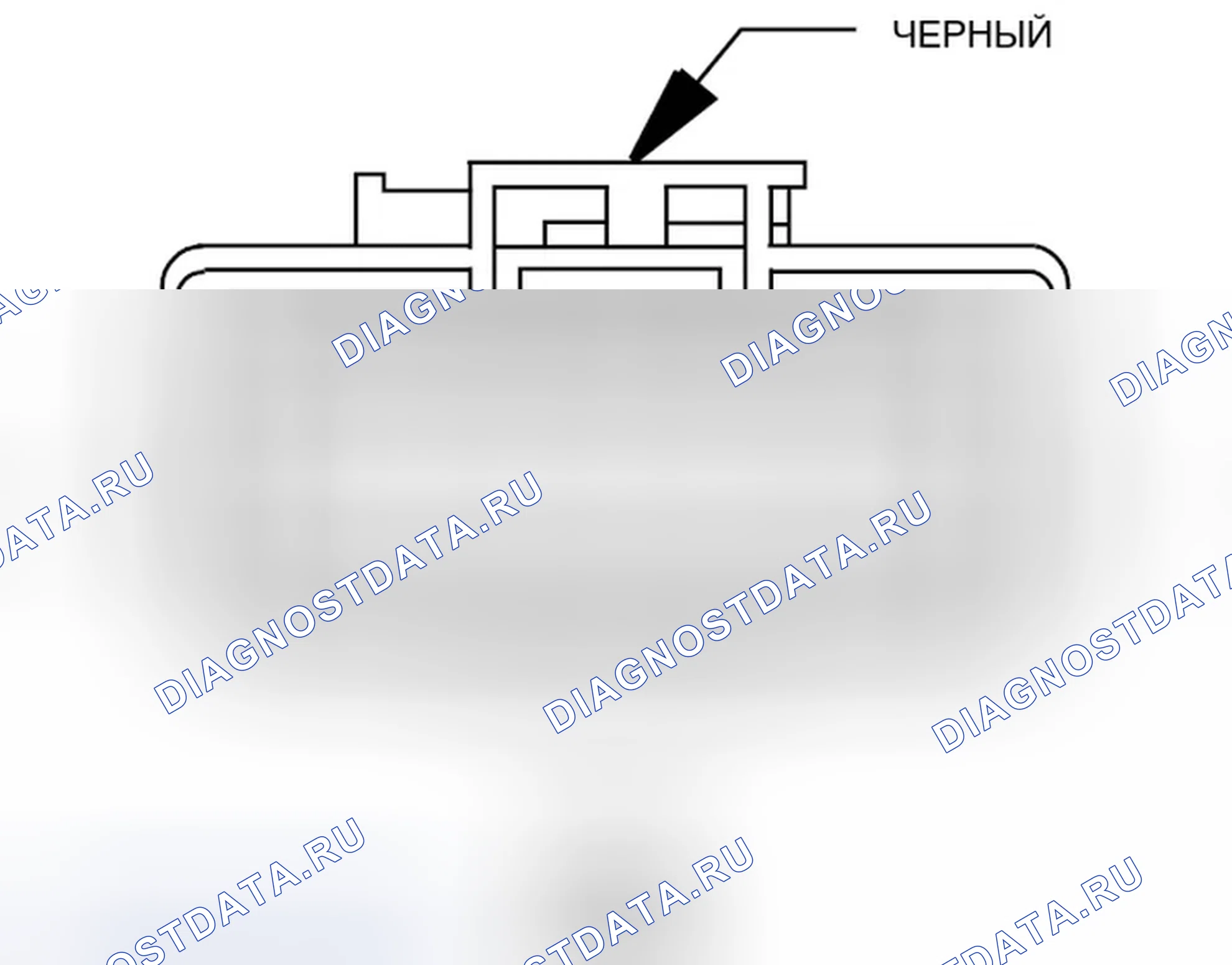 Рис. 306: Вид с торца встроенного разъема (Lhd) (C302). Jeep Compass I