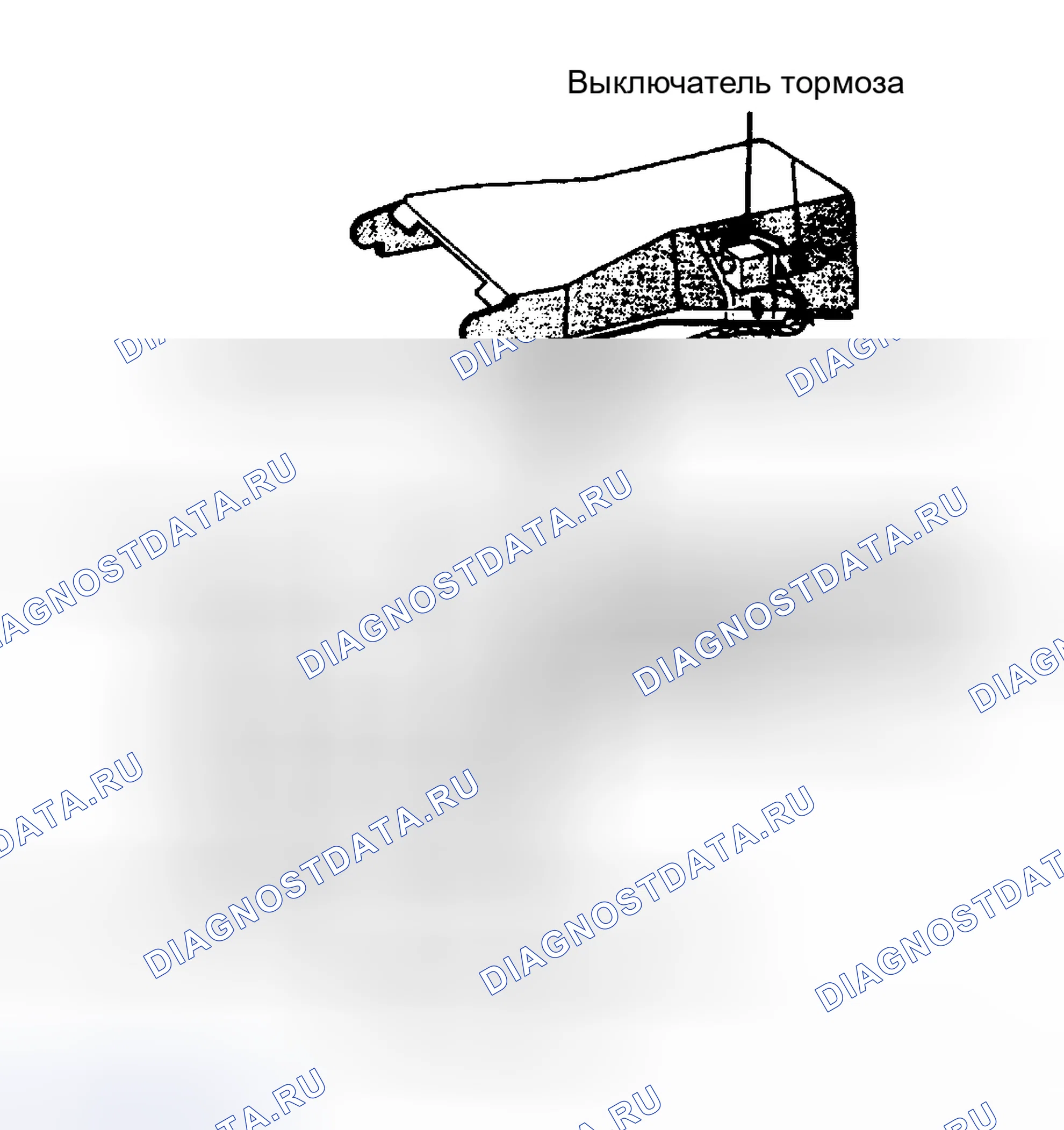Рис. 165: SP2 (2 из 3) - Вид разъема тормозного переключателя. Dodge Dakota Shelby 
