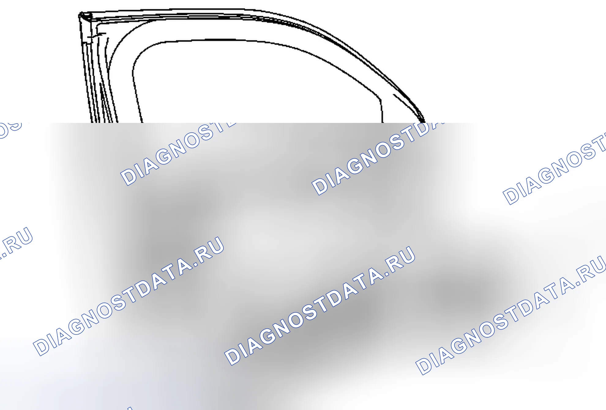 Рис. 23: Замена динамика передней дверцы радиоприемника. Chevrolet Malibu VIII рестайлинг