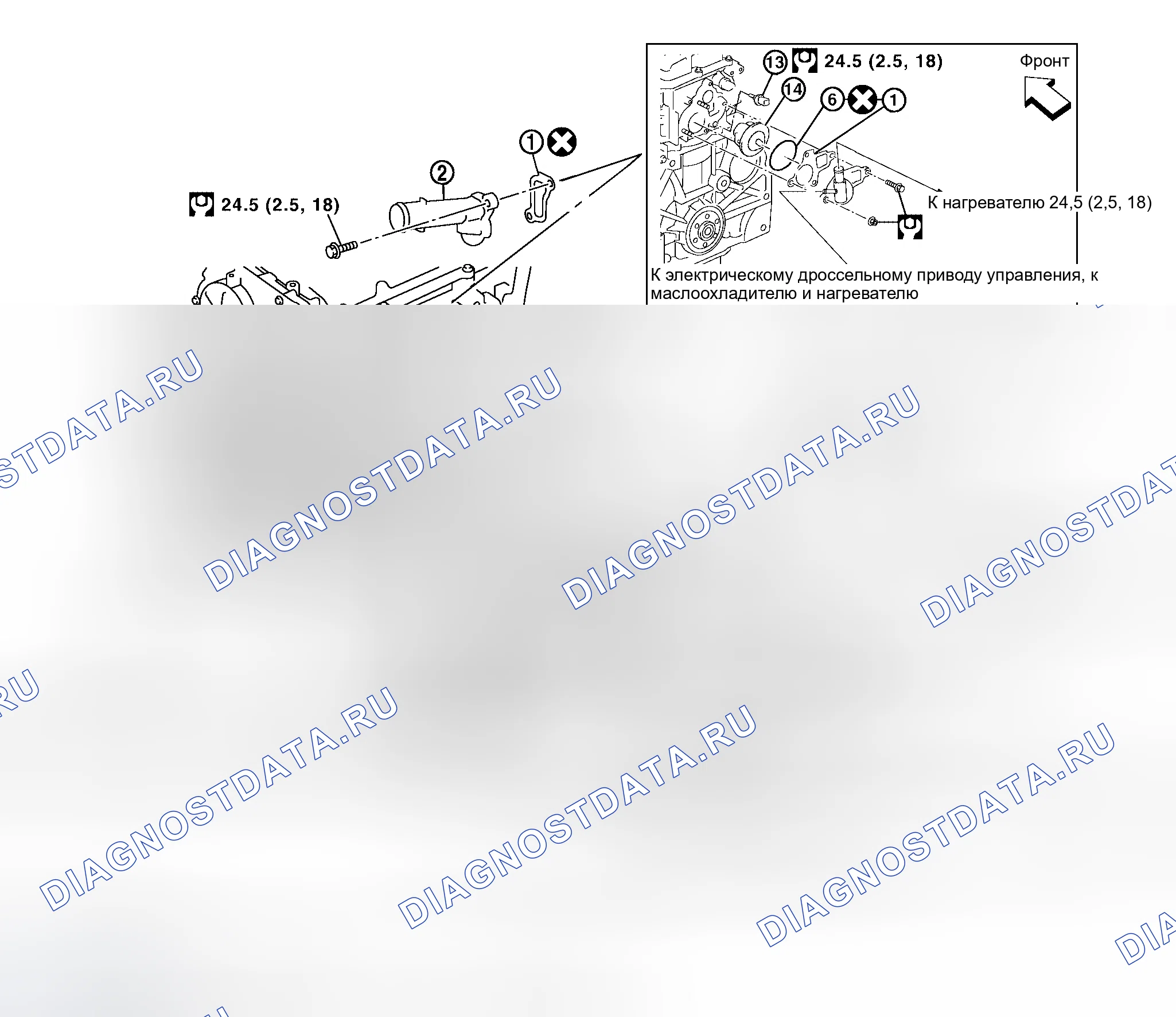 Рис. 13: Демонтаж и монтаж. Honda Odyssey I