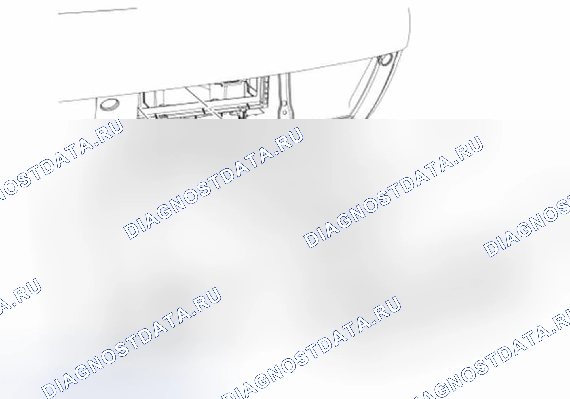 Рис. 275: Воздушный фильтр кабины. Ford Edge I рестайлинг