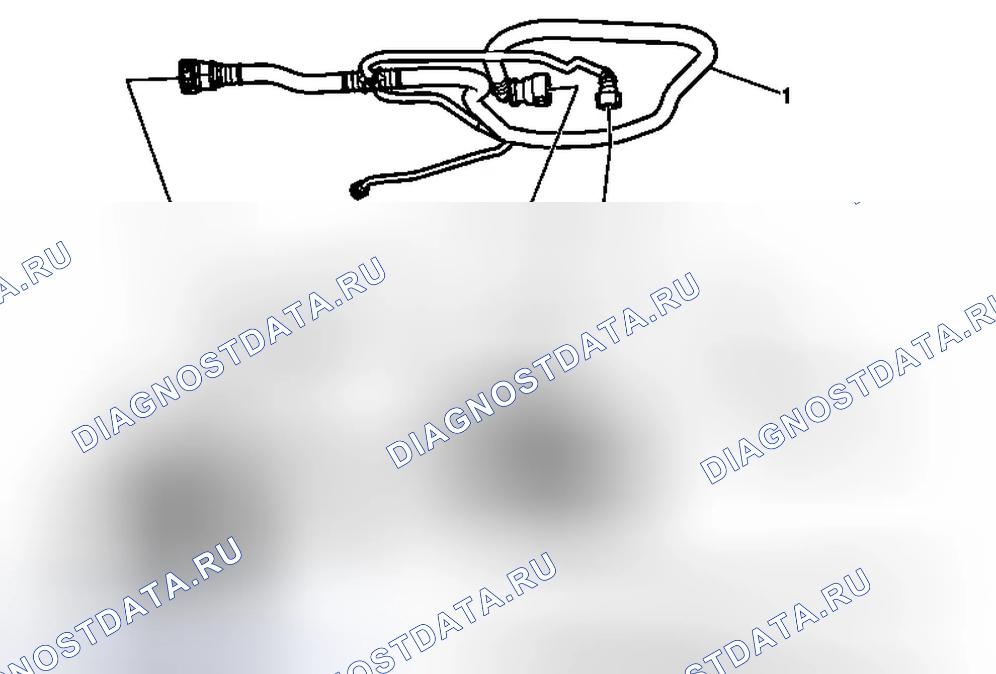 Рис. 82: Замена вентиляционной трубы топливного бака. Chevrolet Malibu VIII рестайлинг