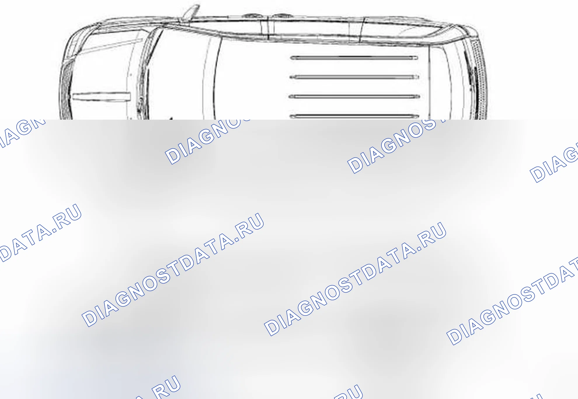 Рис. 2: СИСТЕМА ПРЕДУПРЕЖДЕНИЯ ОБ УКОЛАХ. Chrysler Town & Country V рестайлинг
