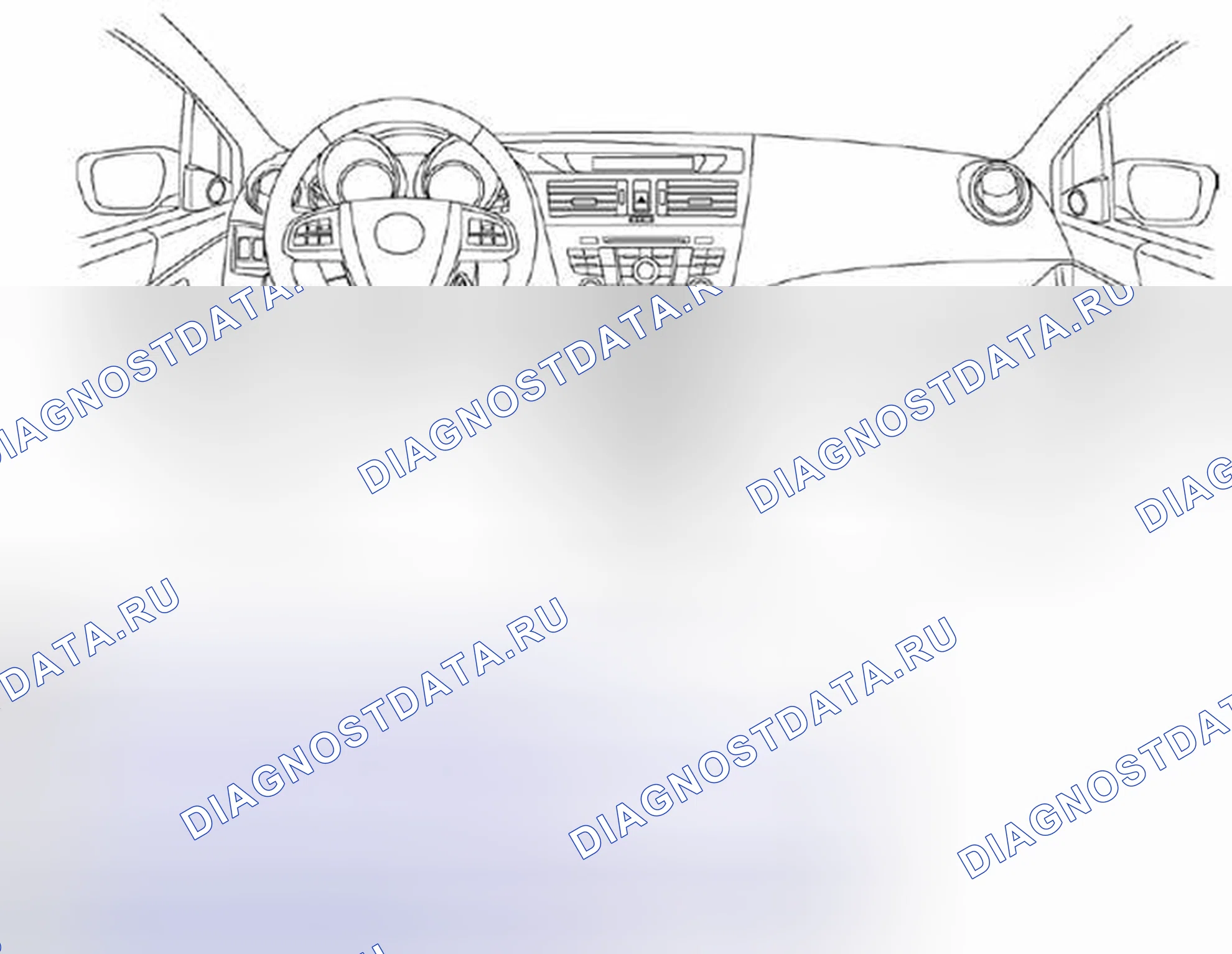 Рис. 46: ИНДЕКС МЕСТОПОЛОЖЕНИЯ СИСТЕМЫ КОНТРОЛЯ КУЗОВА. Honda Civic IX рестайлинг