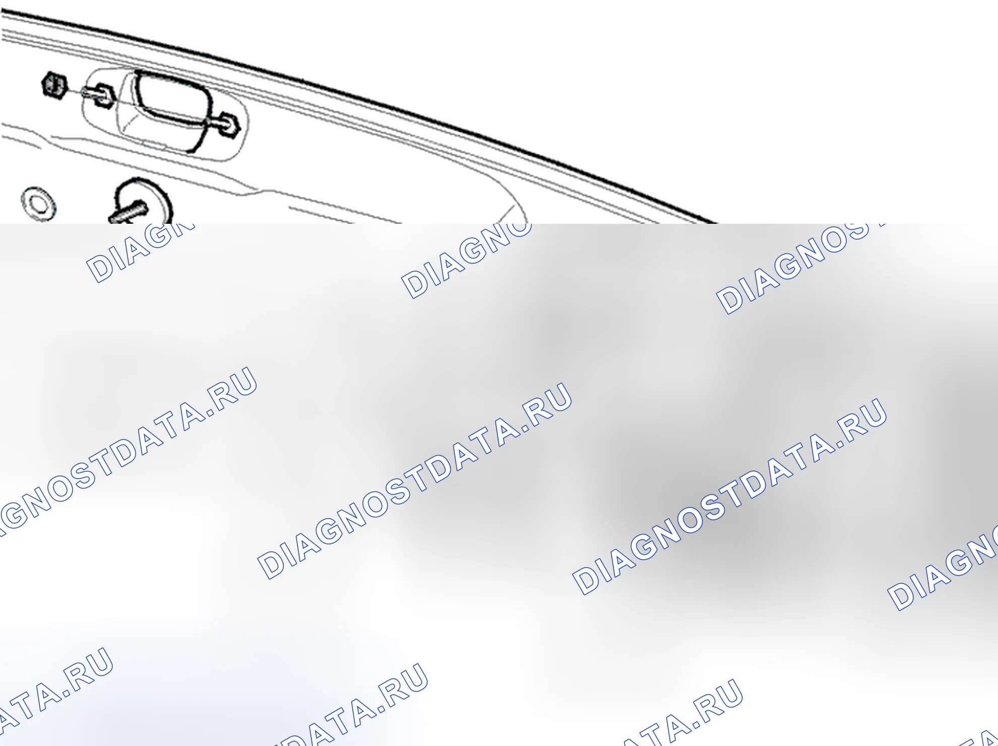 Рис. 10: Заменить задние фонари в кузове, 5 дверей. Volvo S40 I рестайлинг