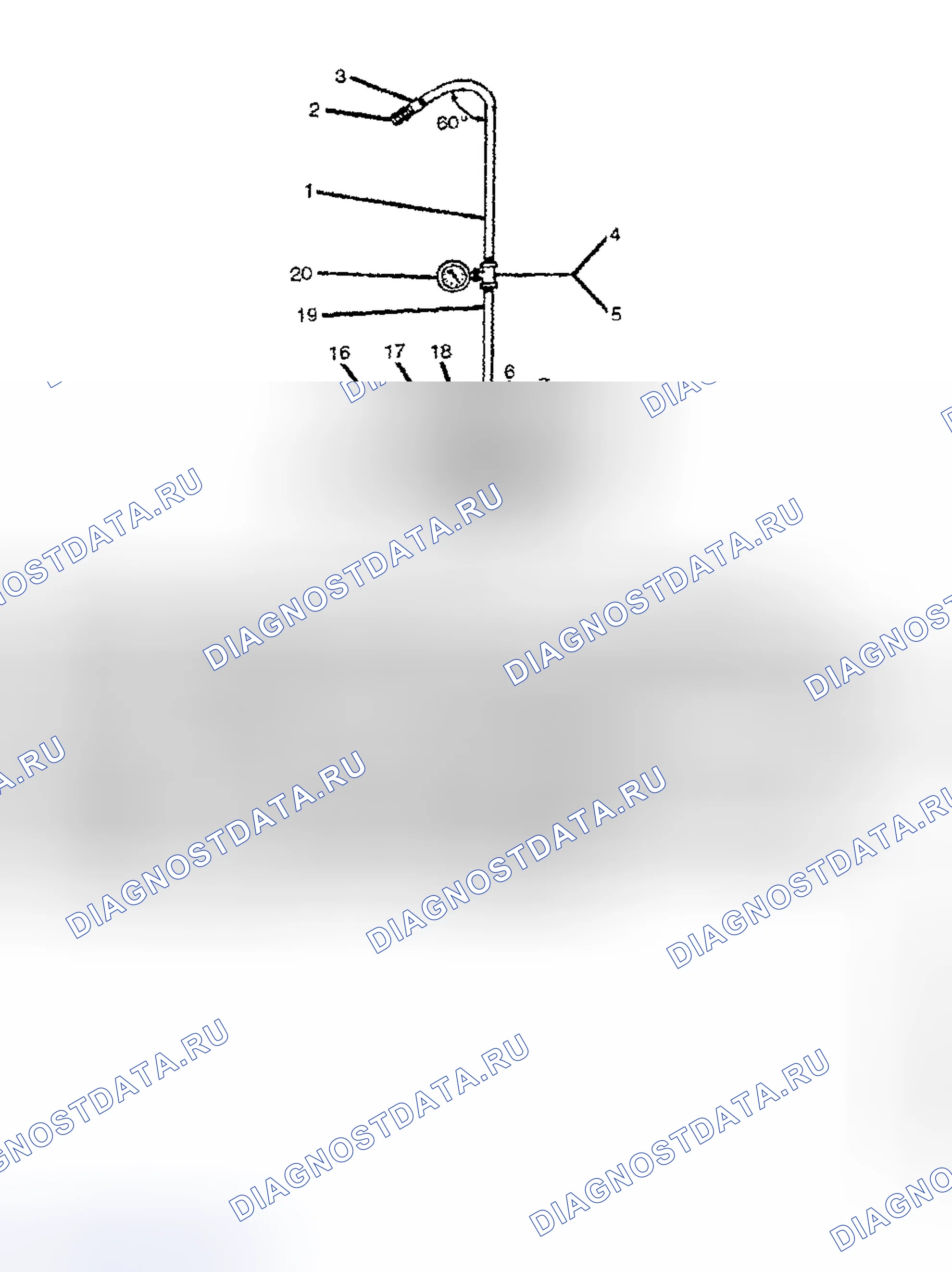 Рис. 2: Диагностика Waterleak. Suzuki Verona I